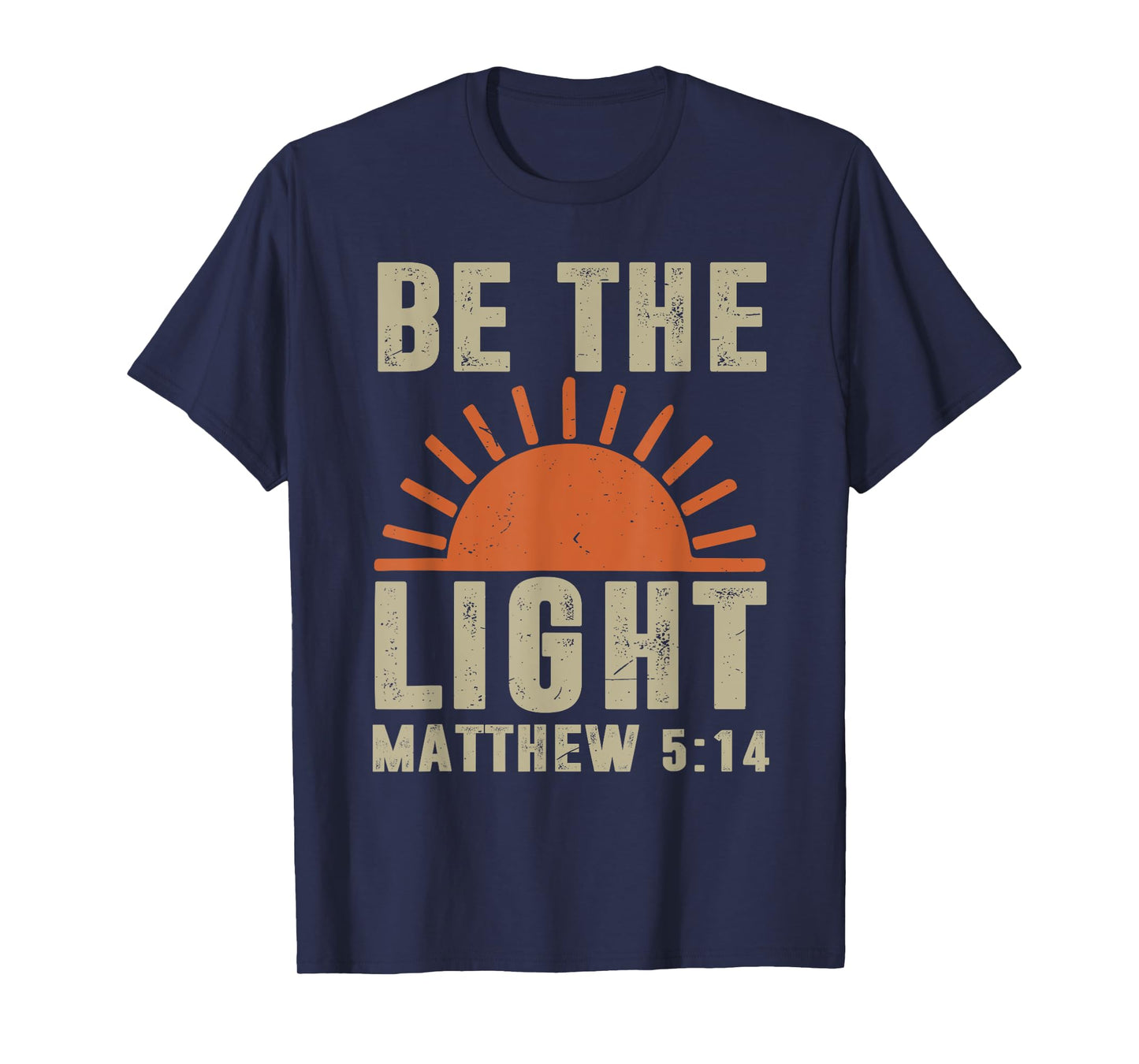 Toddler Be The Light God Son Sister Brother Christian Jesus T-Shirt