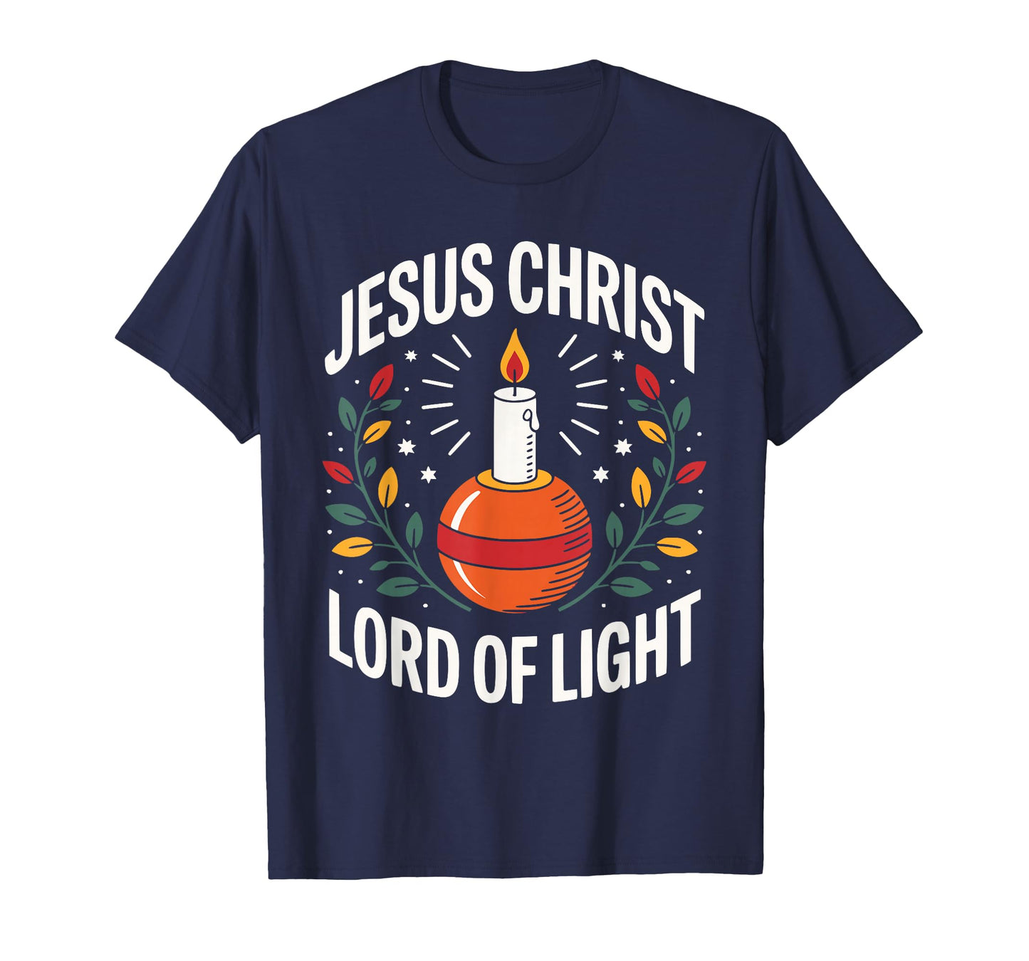 Christingle Christmas Christian Jesus Christ Lord of Light T-Shirt