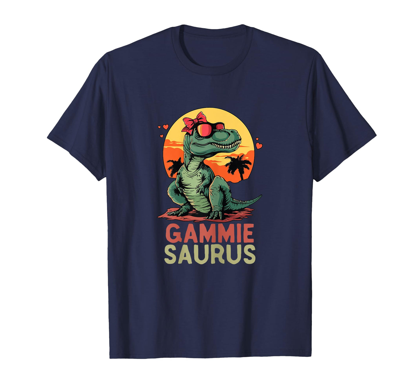 GammieSaurus Dino Dinosaur Gammie-Saurus T-Rex Funny Trex T-Shirt