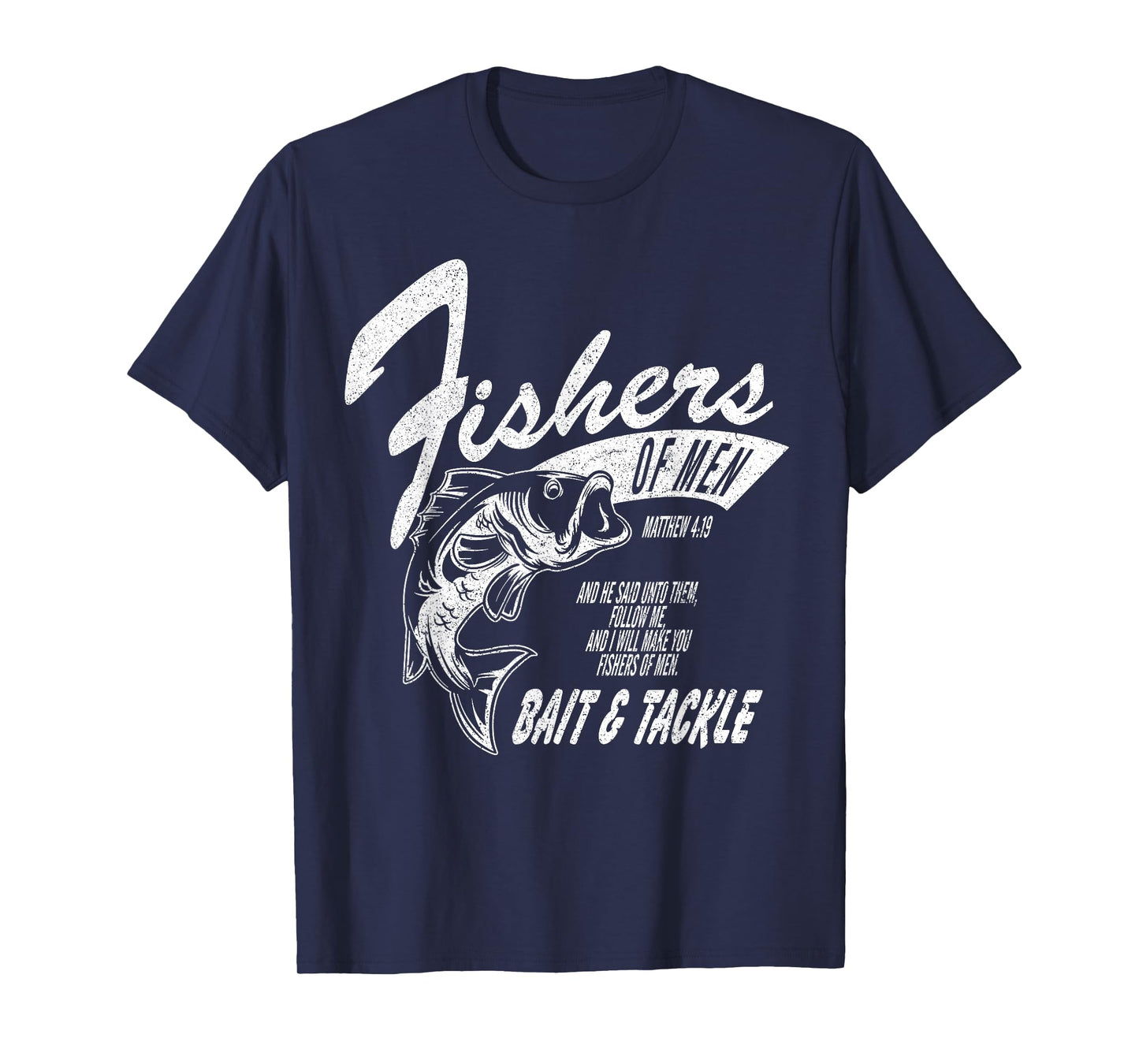 Fishers of Men Graphic Tee - Inspired by Matthew 4:19 T-Shirt