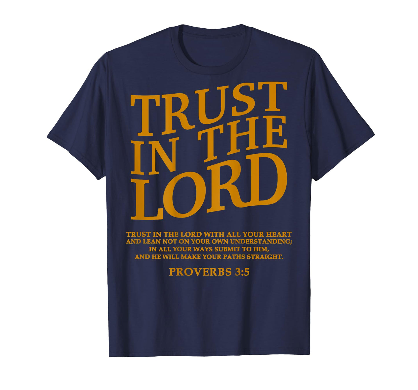 Trust In The Lord Christian Jesus Teen Girl Women Youth God T-Shirt