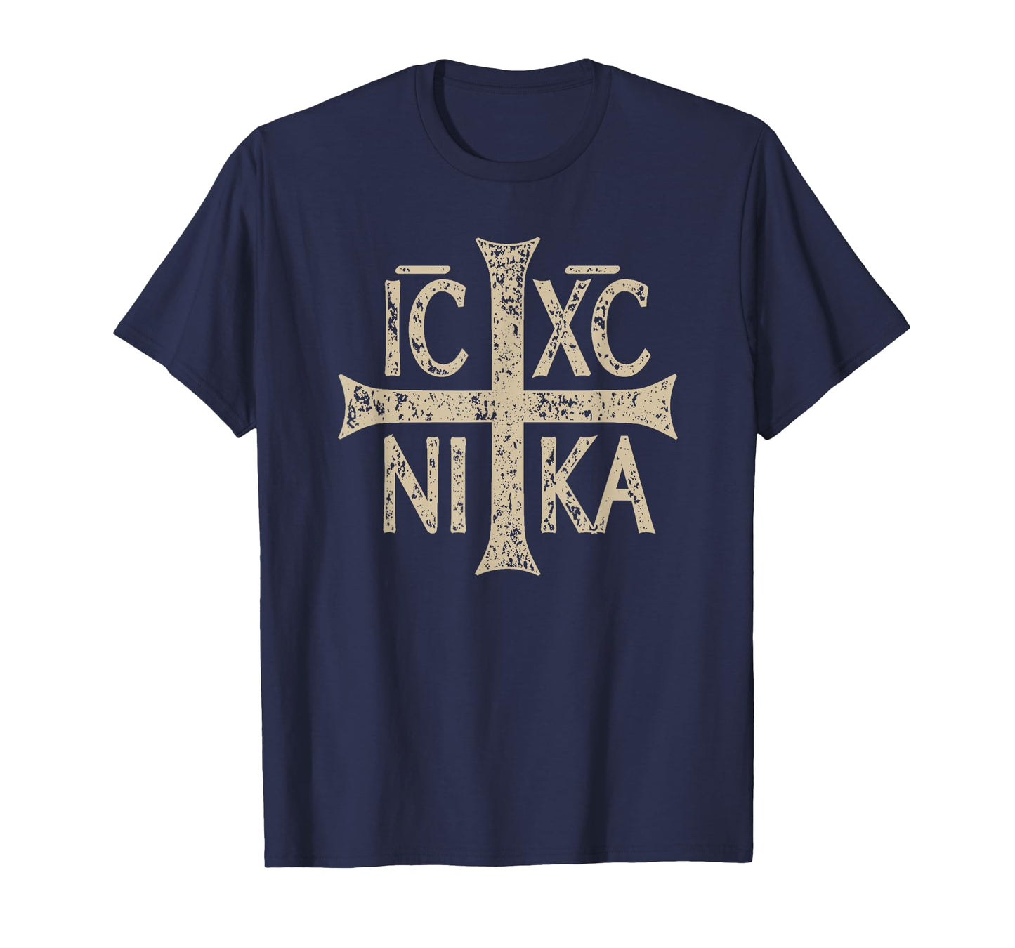 IC XC NIKA Cross Christogram Orthodox Christian T-Shirt
