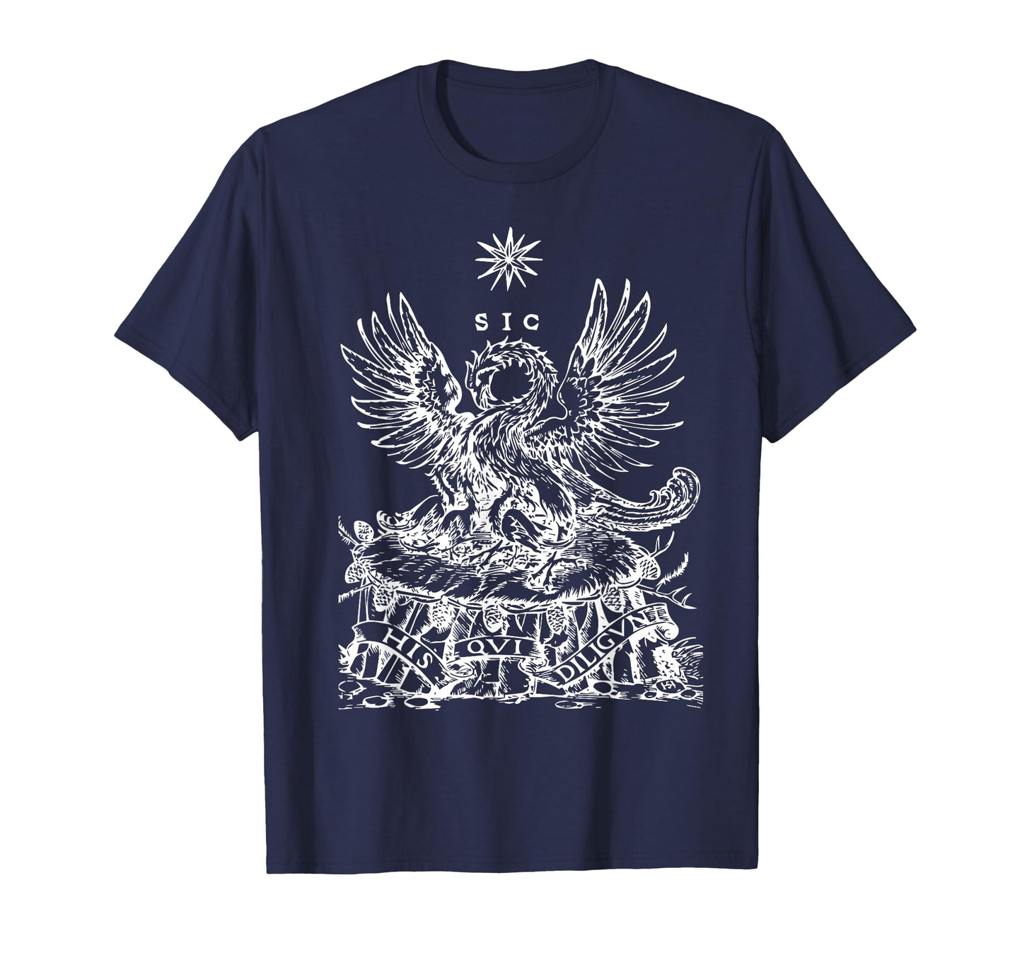 Pelican in Her Piety Traditional Latin Mass Catholic Symbols T-Shirt