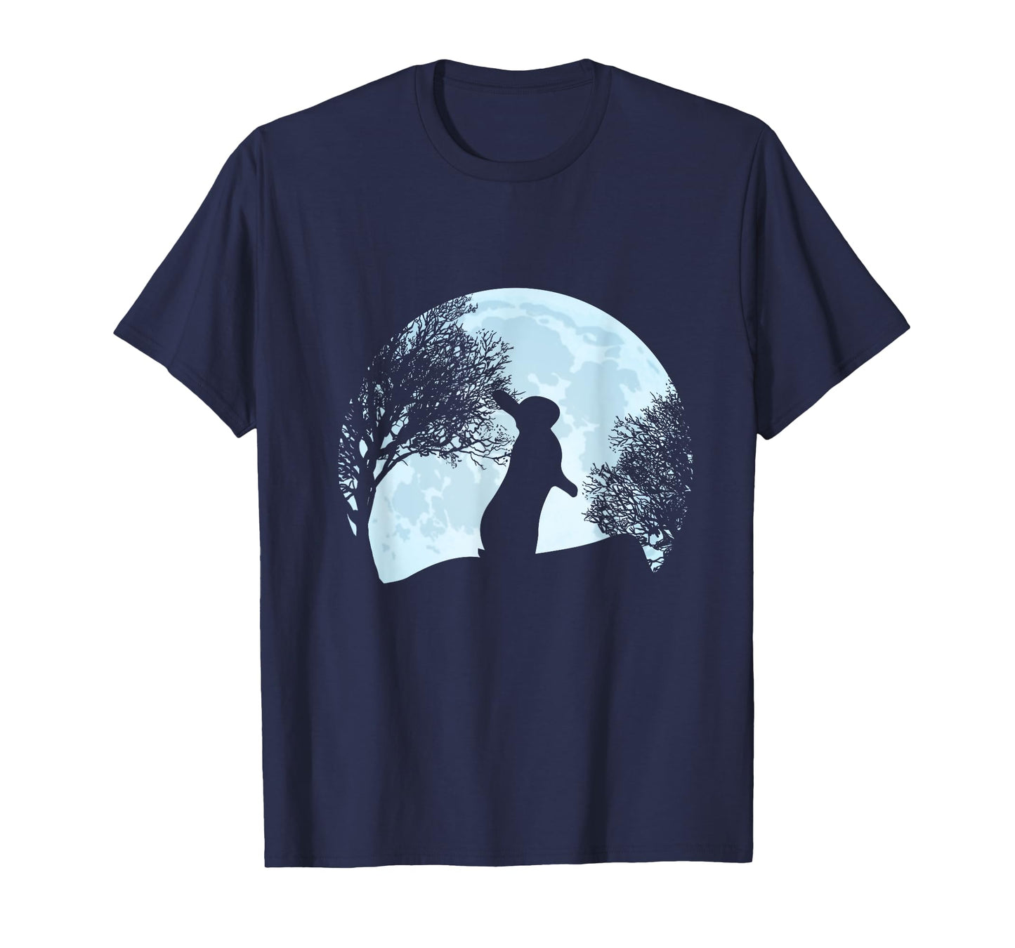 Easter Rabbit Blue Moon T-Shirt T-Shirt