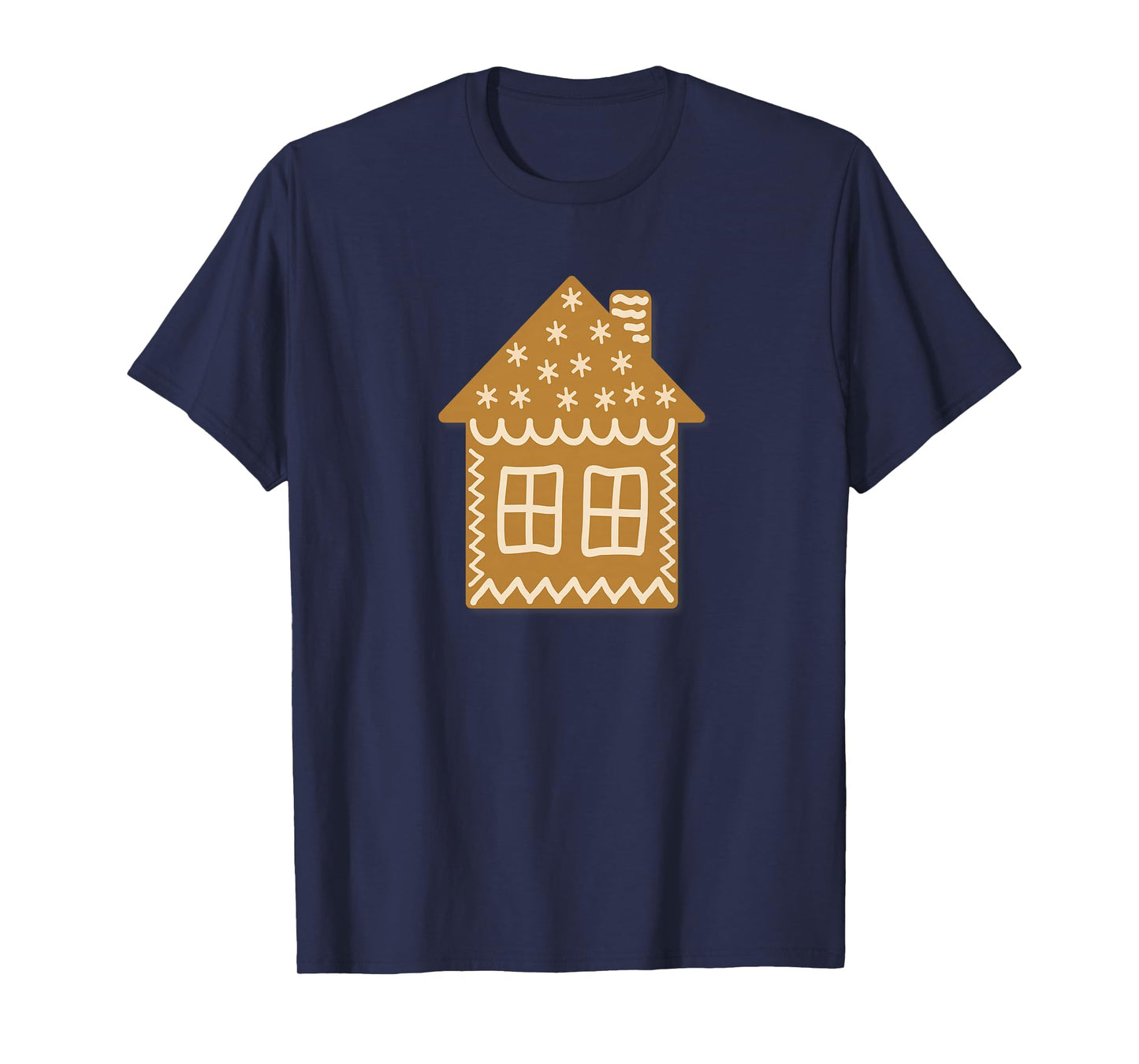 Gingerbread House Christmas Party Christian Cute Pretty T-Shirt