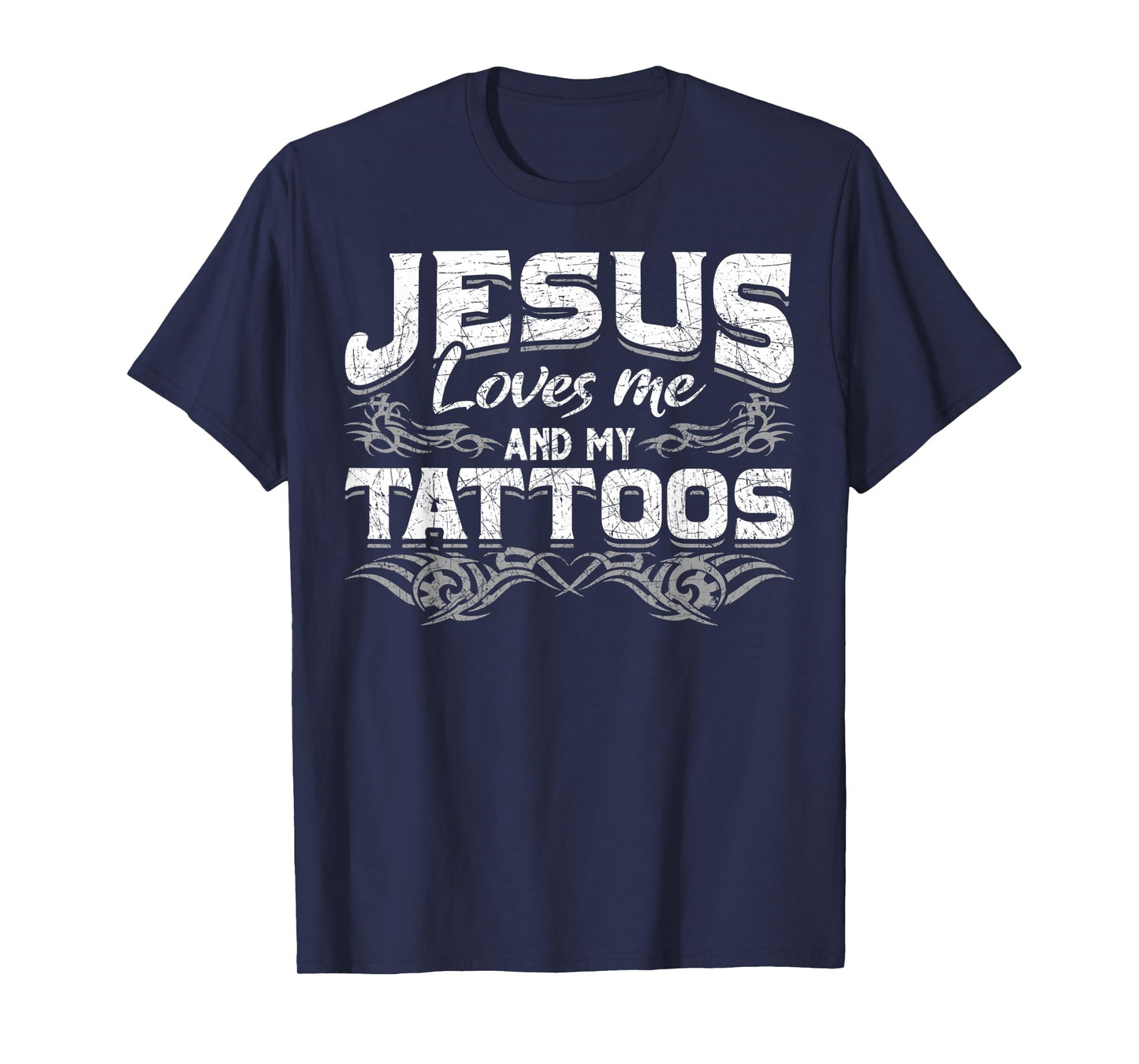 Inked Jesus Prayer Tattooed Christian Tattoo Artist Tattoo T-Shirt