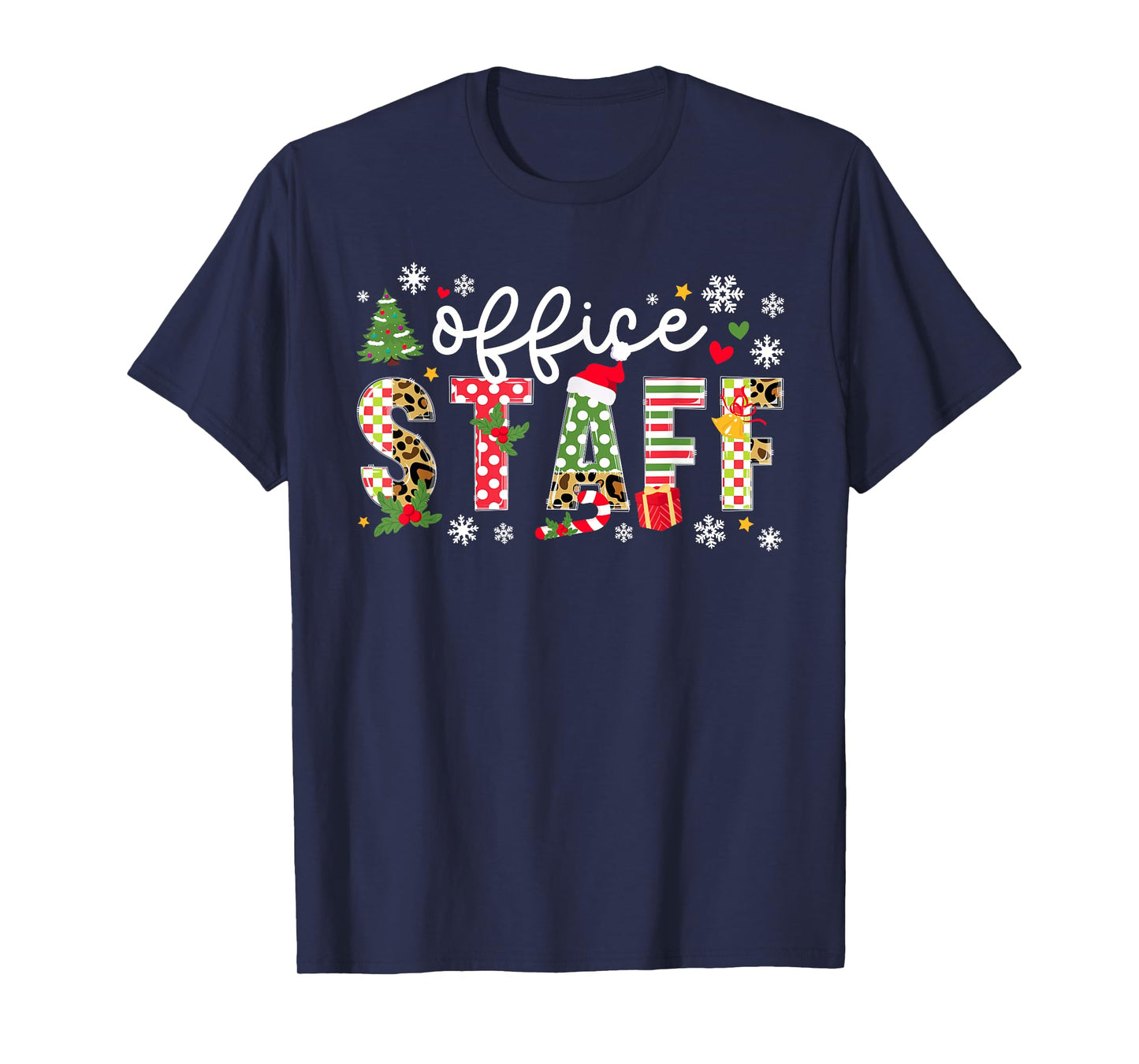 Office Staff Christmas Front Office Staff Xmas Party T-Shirt