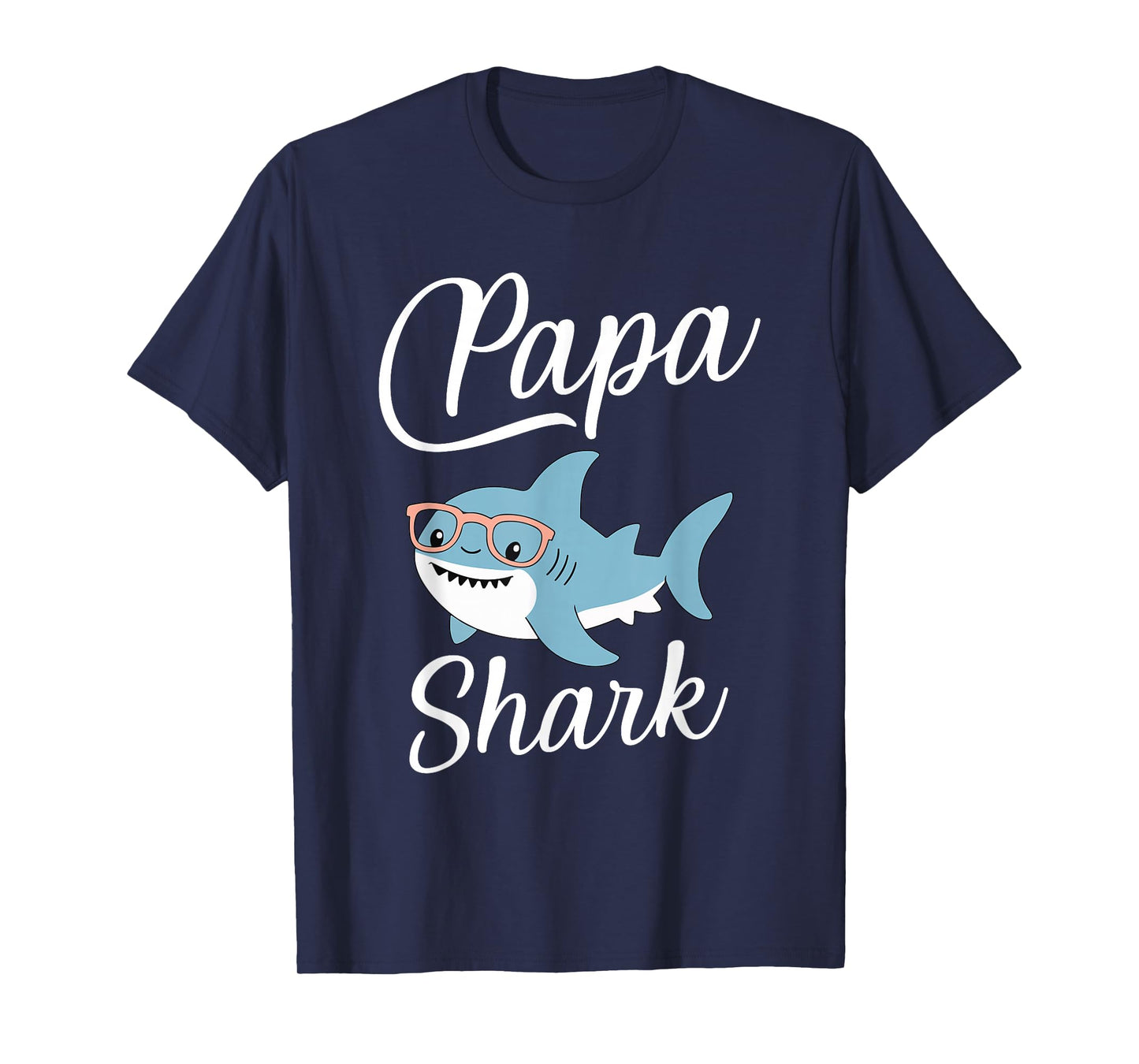 Papa Shark Funny Matching Family Grandpa T-Shirt