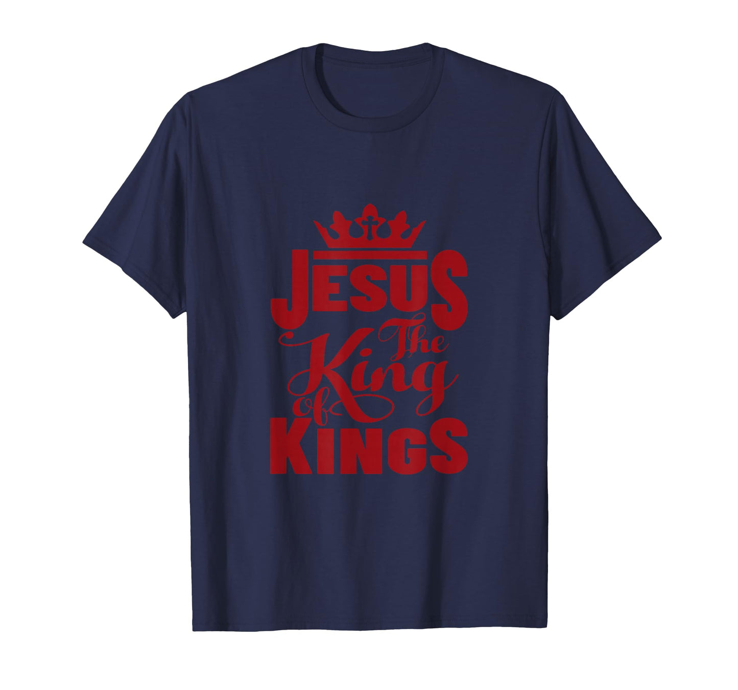 Jesus is My King – Bold Faith and Strength Design T-Shirt