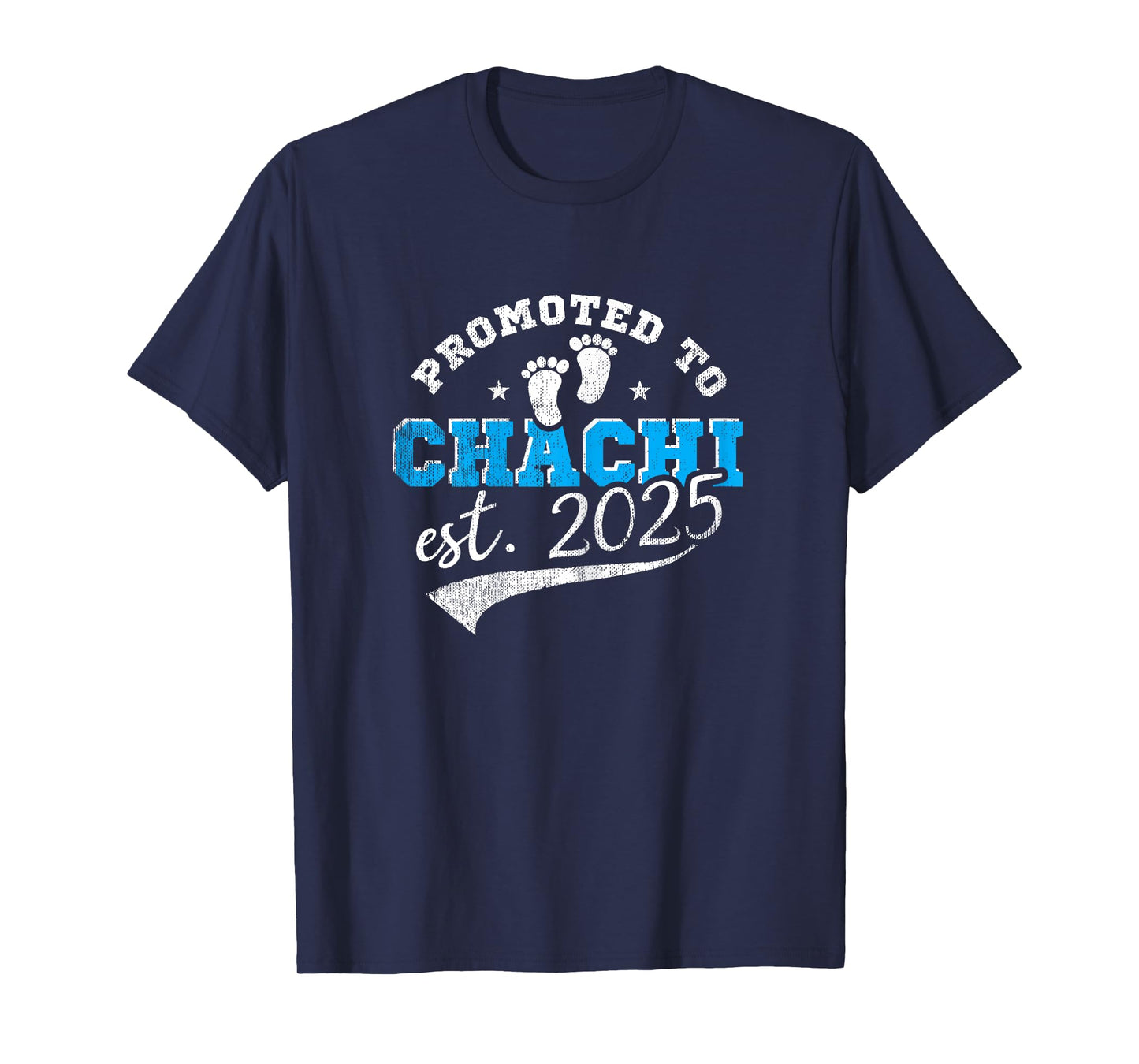 Promoted To Chachi 2025 New Indian Aunt Vintage T-Shirt