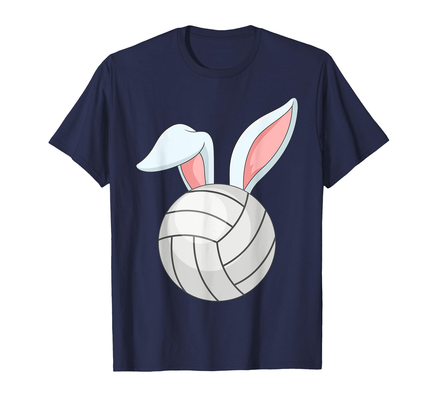 Easter Volleyball Love Bunny Ears Ball Cute Rabbit Sport T-Shirt