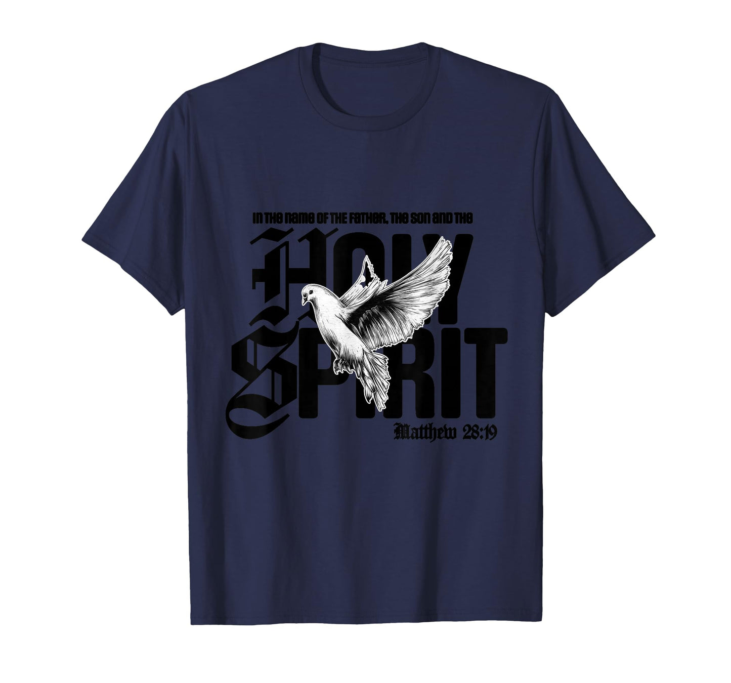 The Trinity - Holy Spirit Christian Modern Graphic T-Shirt