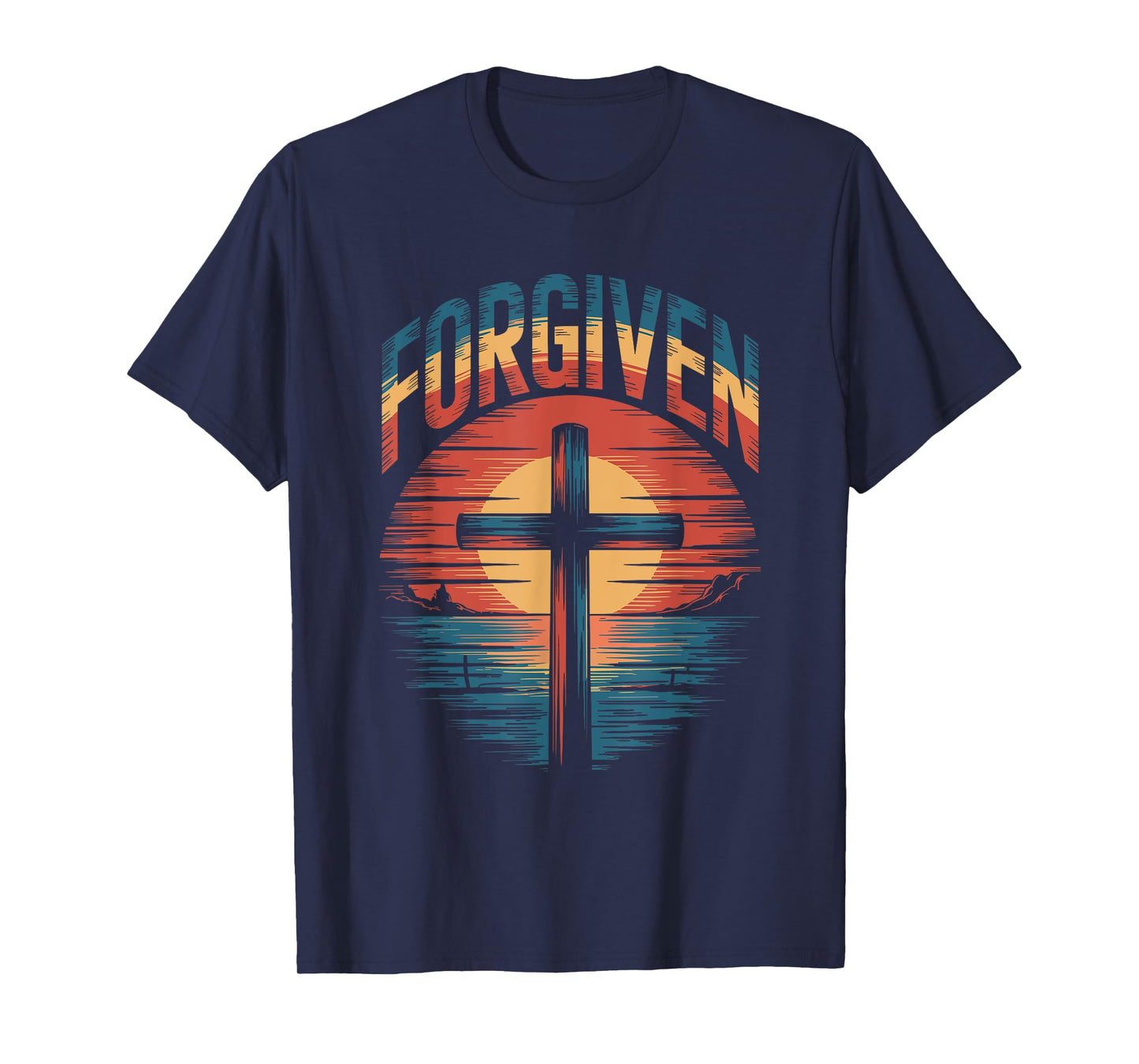 Forgiven Christian Faith Statement T Shirt Gift T-Shirt