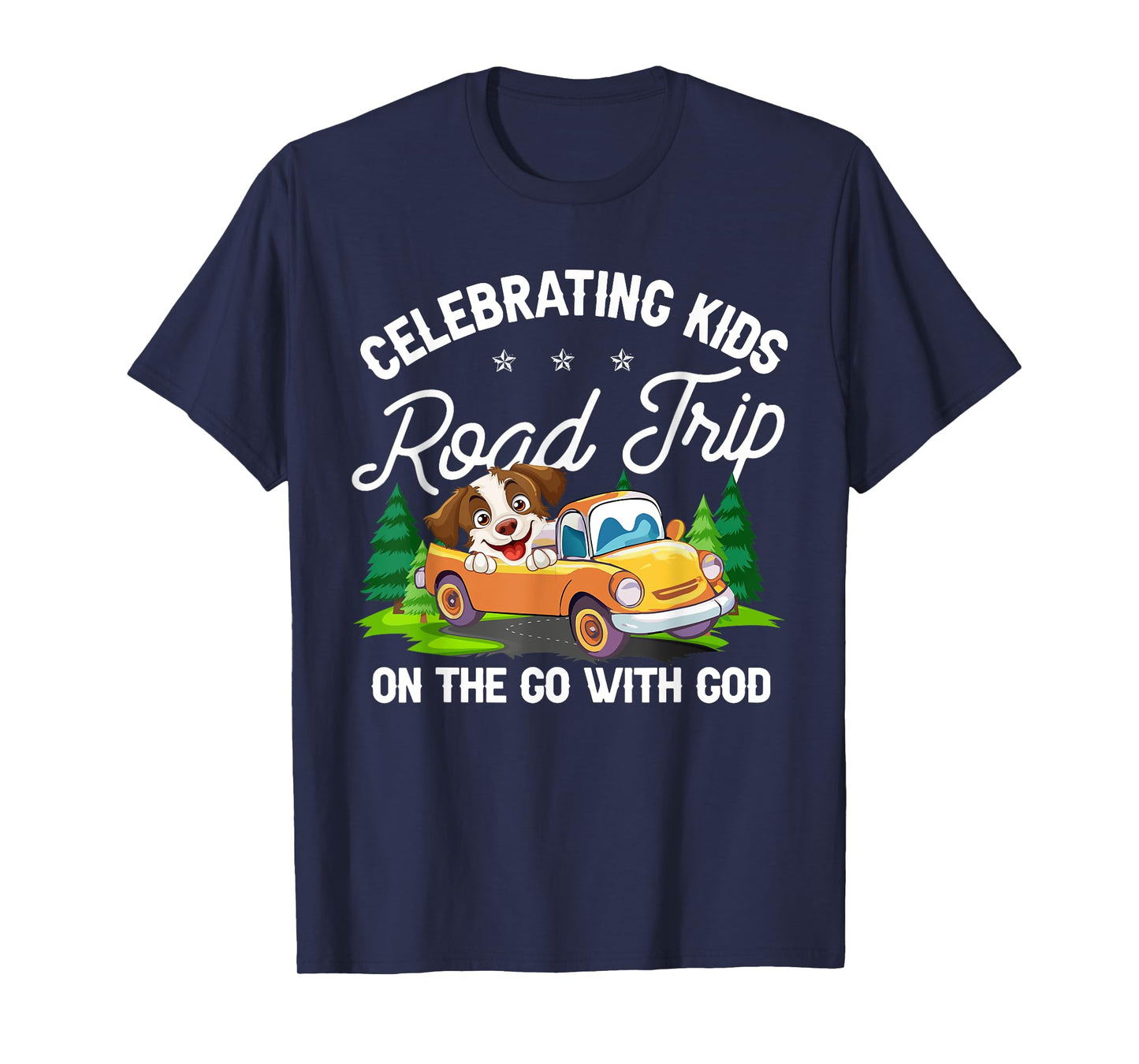 Celebrating Kids Road Trip On The Go With God VBS 2025 T-Shirt