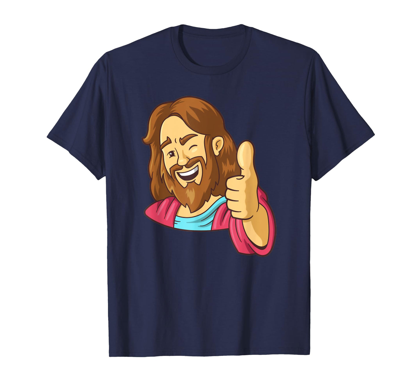 Jesus Christ Thumbs Up Funny Jesus Meme T-Shirt