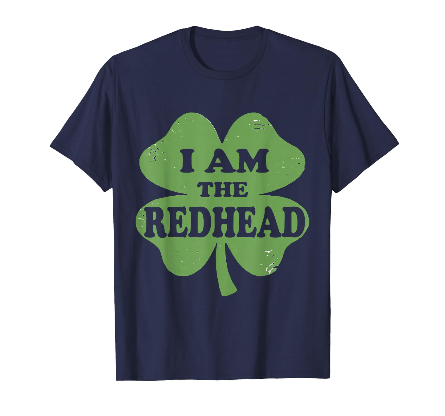 St Patricks Day Tee Dibs On The Redhead I Am The Redhead T-Shirt