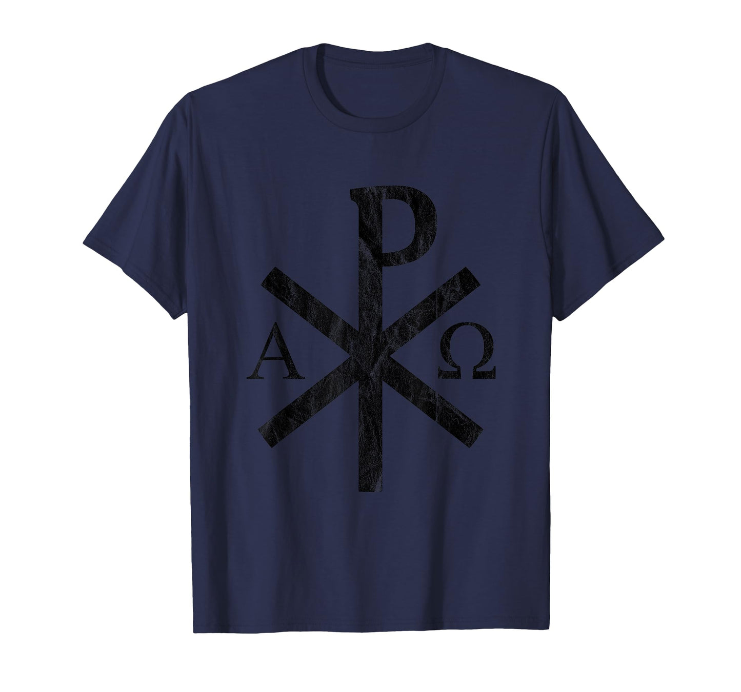 The Chi-Rho Cross - Jesus Christ Symbol - v2 vintage T-Shirt