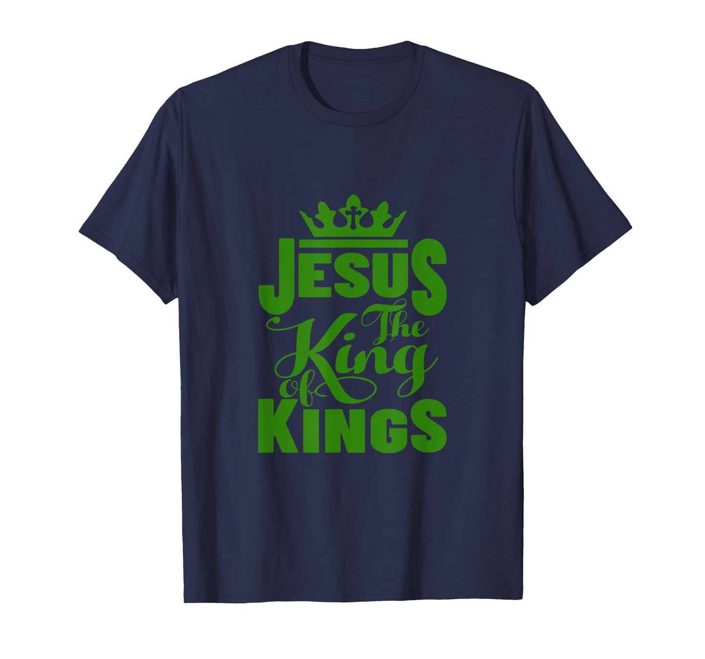 Jesus is My King – Bold Faith and Strength Design T-Shirt