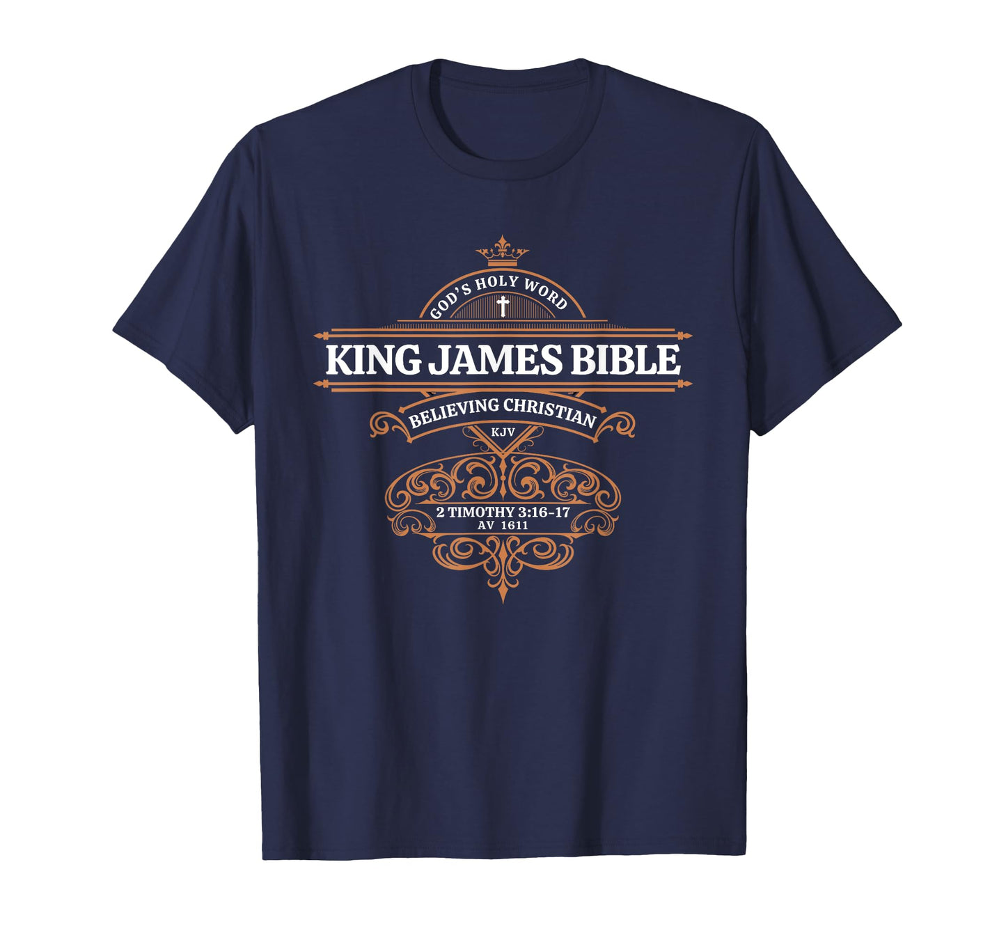 King James Bible 1611 Version God's Holy Word KJV Christian T-Shirt