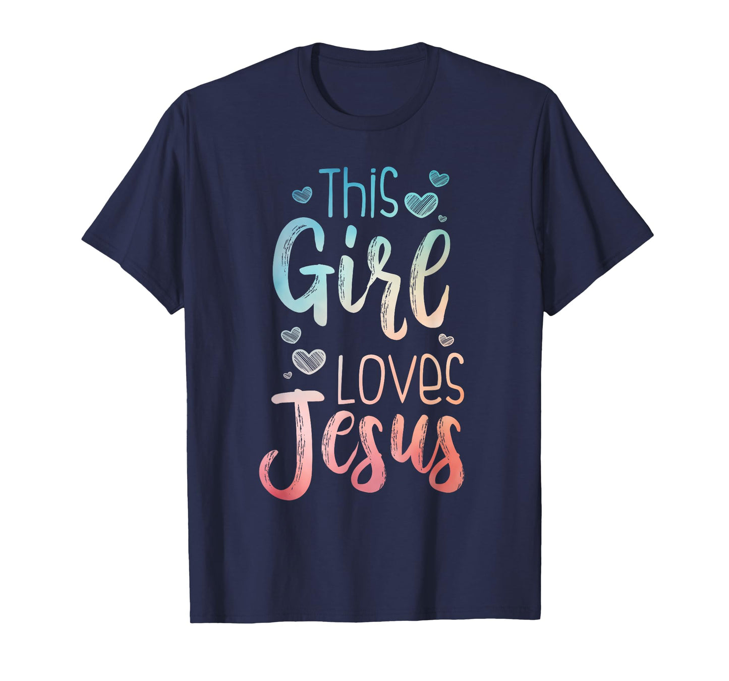 Best Jesus Art For Women Girl Religion Christian Decoration T-Shirt