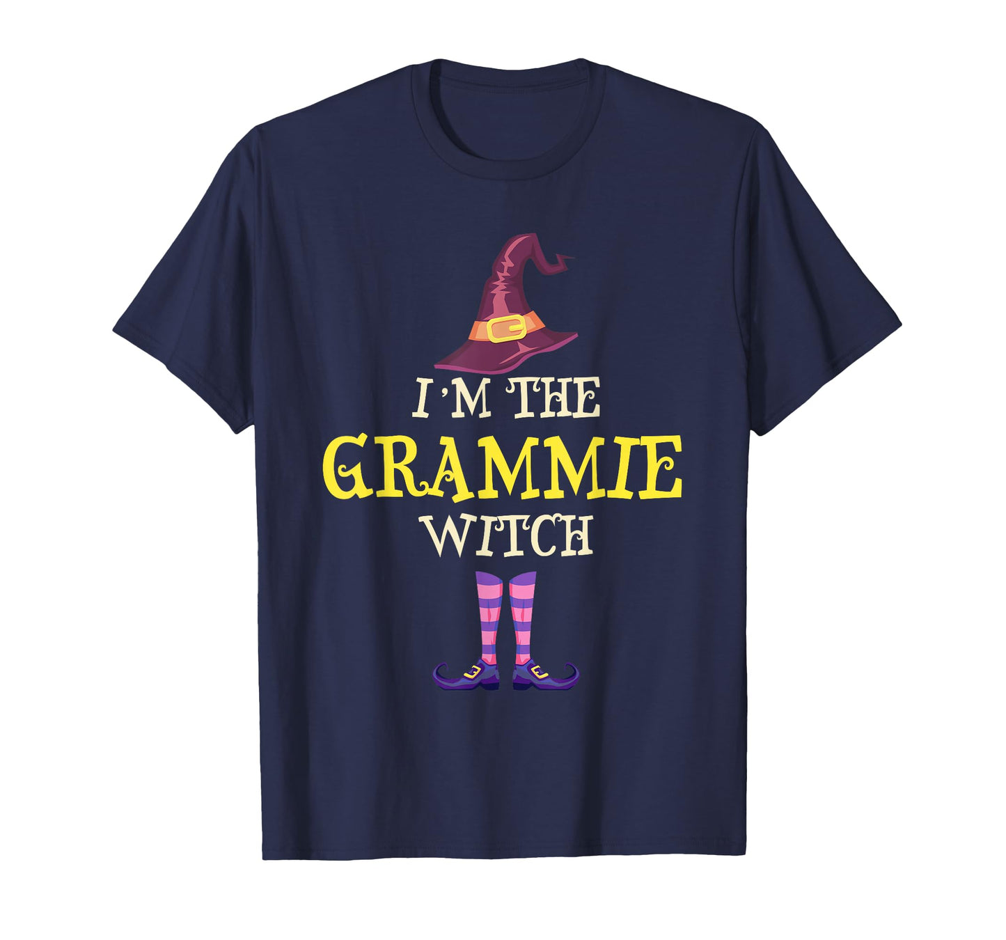 I'm The Grammie Witch Costume Halloween Funny Witchy T-Shirt