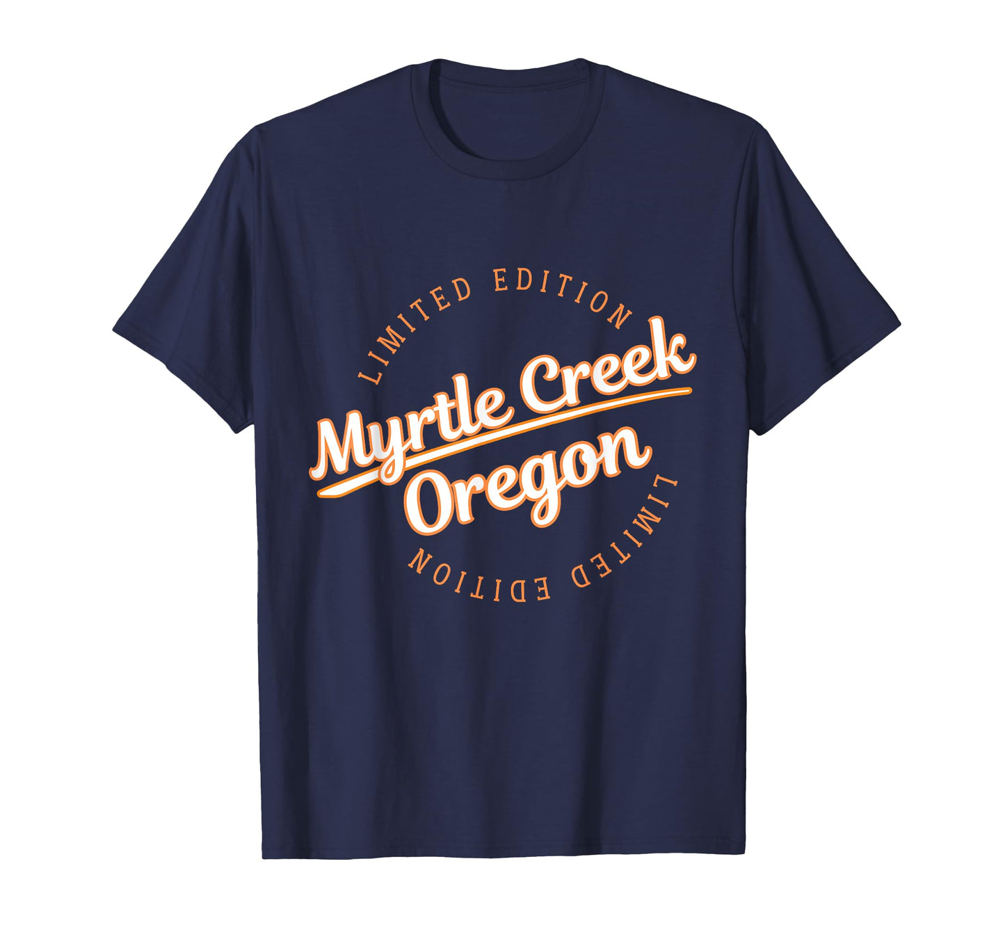Retro Athletic Myrtle Creek OR Apparel T-Shirt