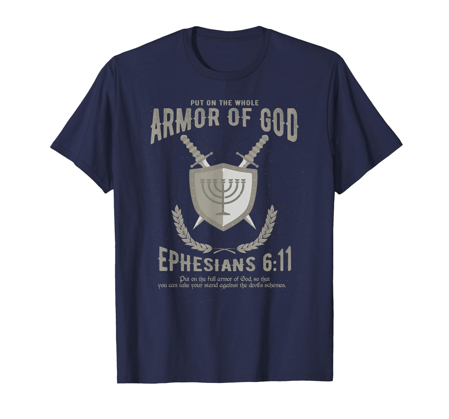 Christian Shirt - Put On The Whole Armor Of God - Men Women T-Shirt