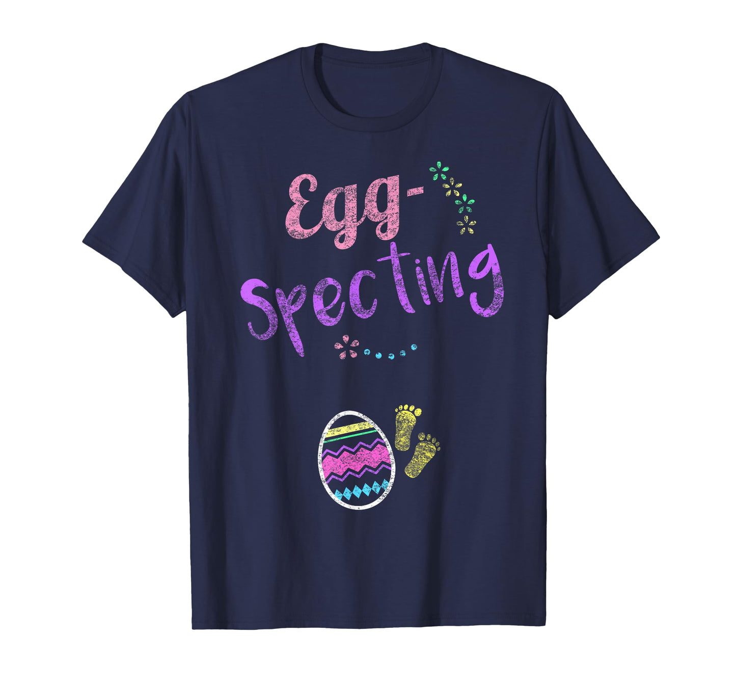 Cute Eggspecting Shirt Easter Pregnancy Announcement Shirt T-Shirt
