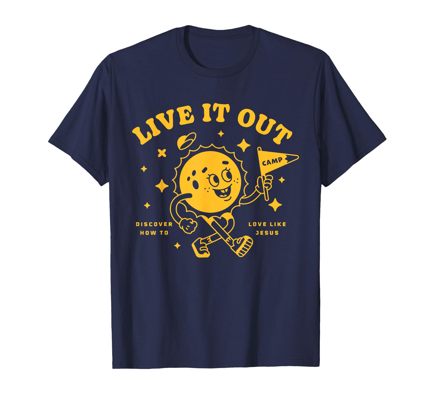 VBS 2025 Live It Out Love Like Jesus Vacation Bible School T-Shirt