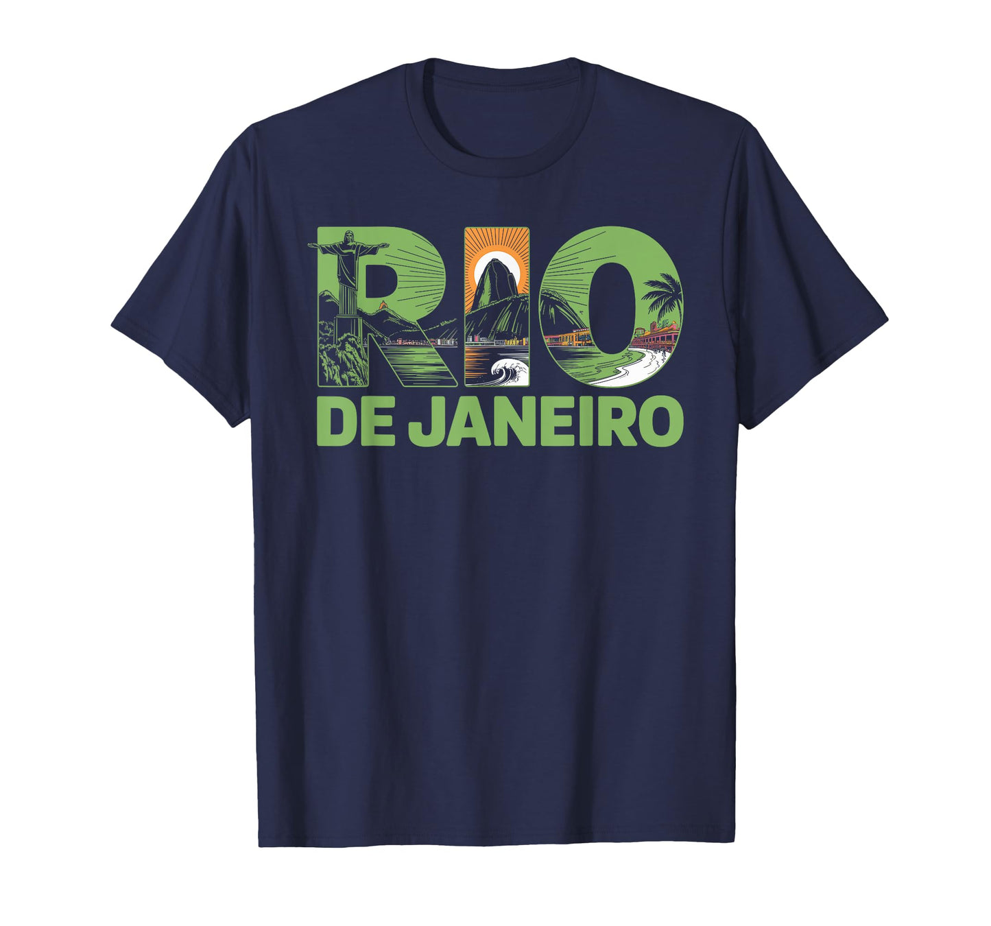 Rio De Janeiro Brazil Travel Souvenir Christ the Redeemer T-Shirt