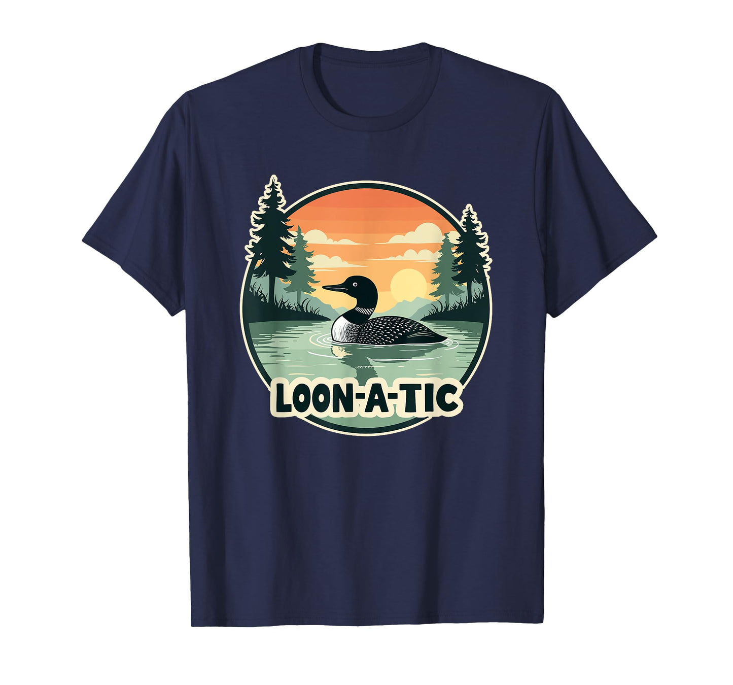 Loon-A-Tic Bird Spirit Animal T-Shirt