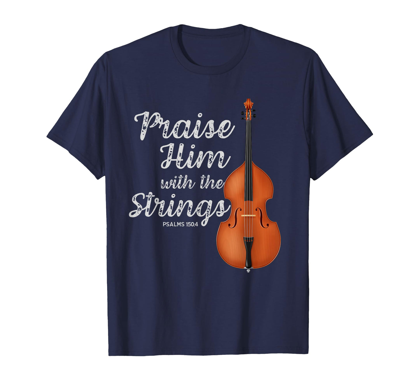 Christian, Double Bass, Upright Bass, Instrument T-Shirt