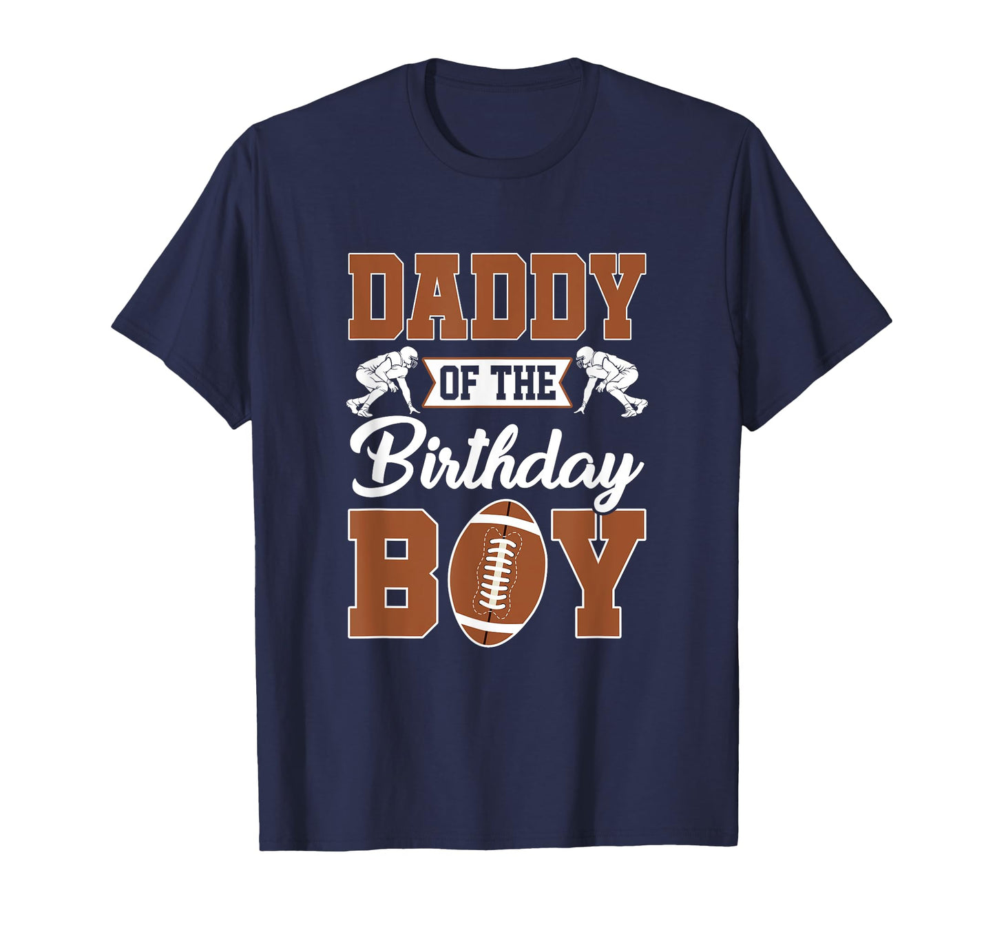 Daddy Of The Birthday Boy Football Party Family Matching T-Shirt