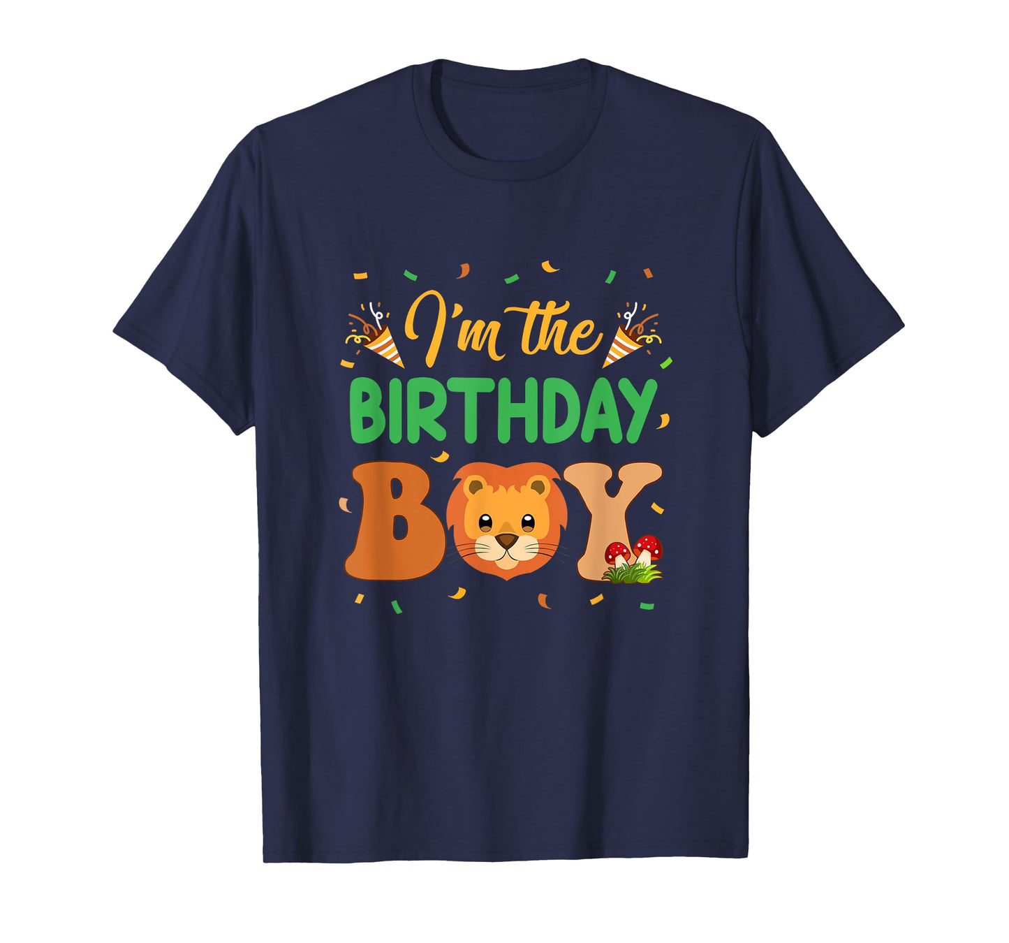 I'm The Birthday Boy Lion Family Party Decorations T-Shirt