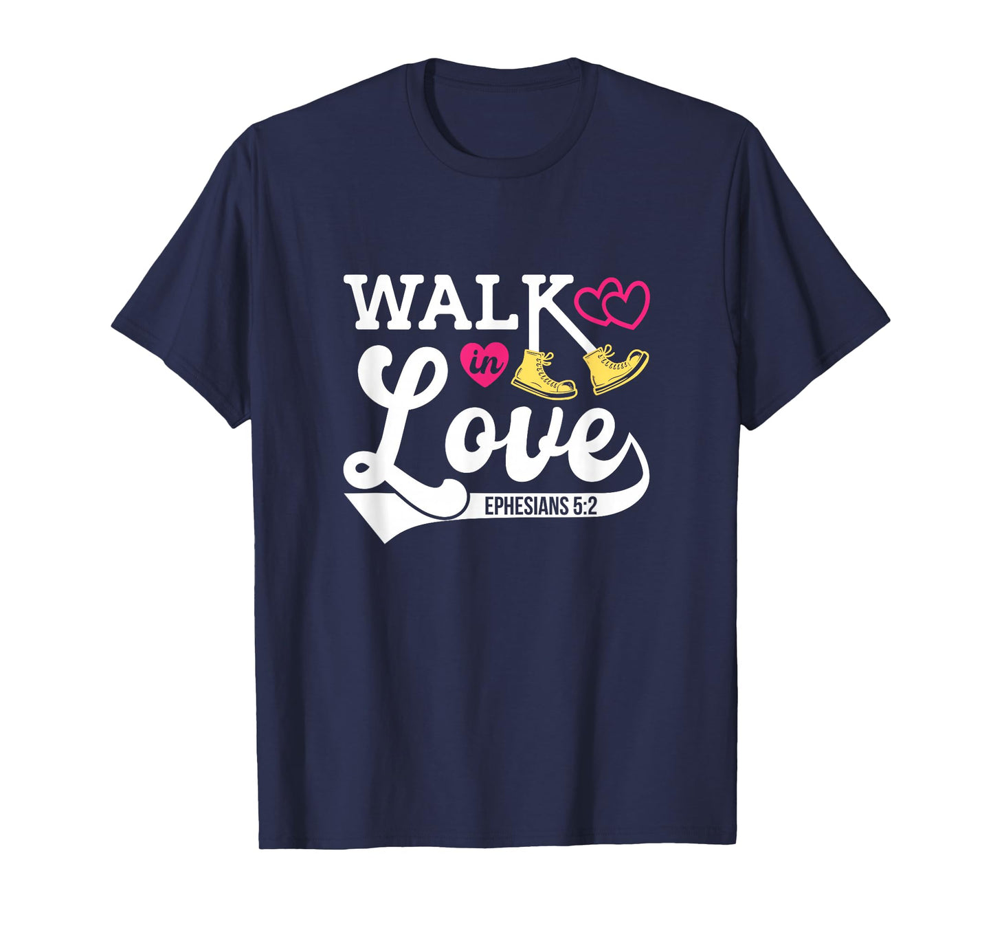 Walk in Love, Women and Youth T-Shirt