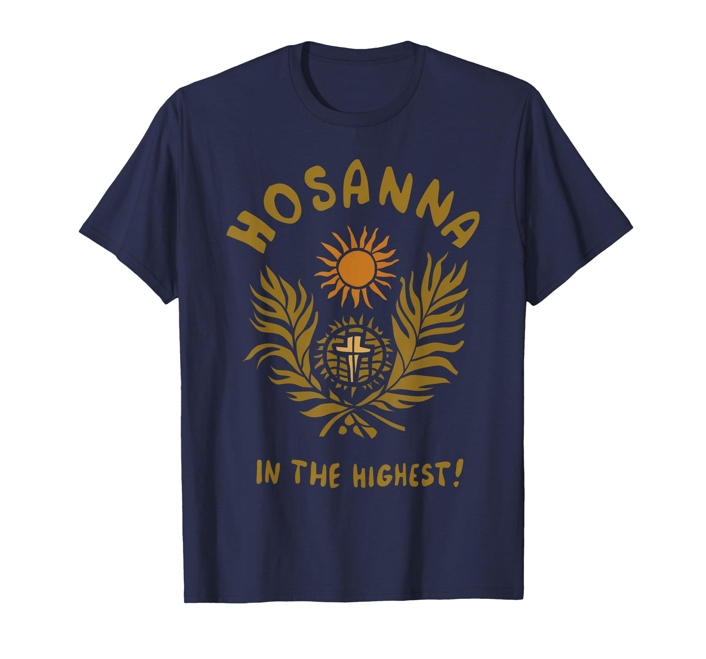 Vintage Palm Sunday Hosanna In The Highest Christian Easter T-Shirt