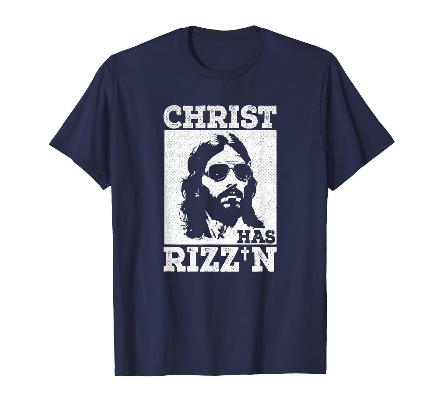 Christ has Rizz'n Risen Cool Jesus Charisma Game Holy Charm T-Shirt
