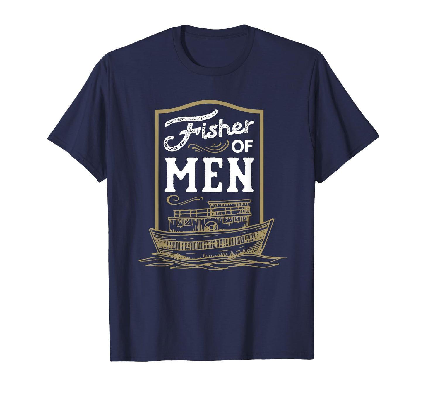 Christian Bible Verse T-Shirt : Fisher of Men T-Shirt