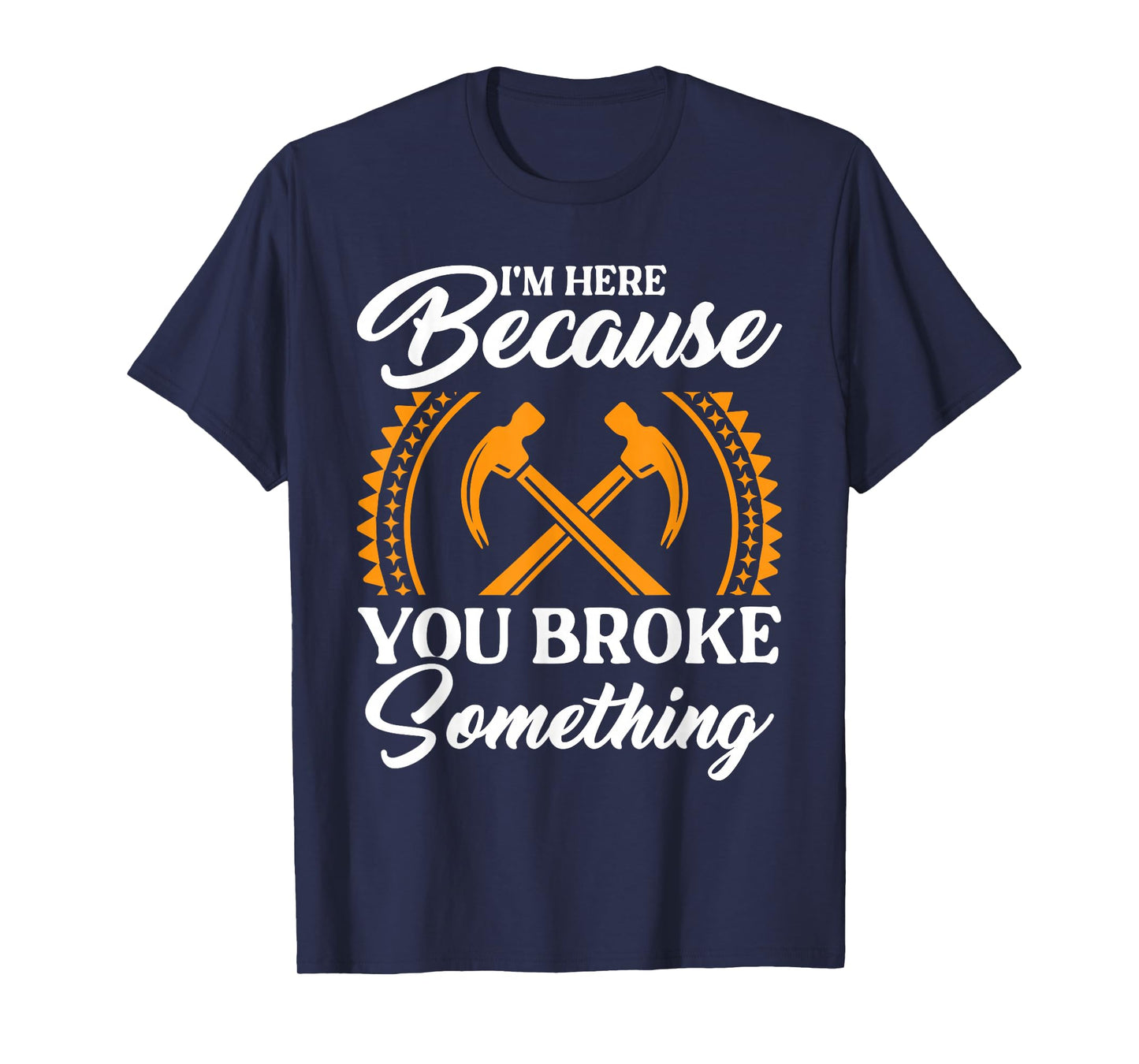 Funny Handy Men Carpenter Mechanic Handyman Dad Handy Dad T-Shirt