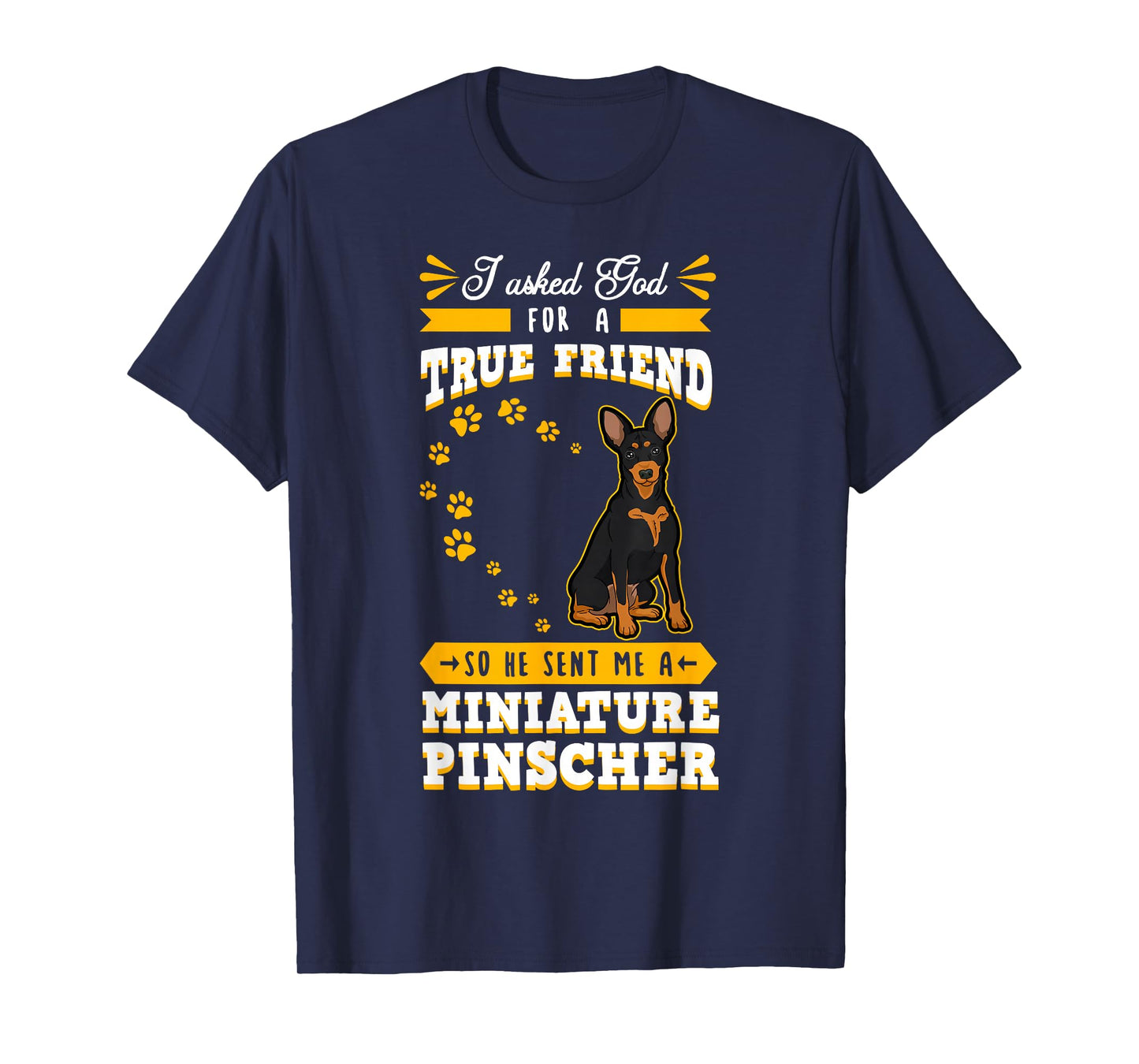 Miniature Pinscher Zwergpinscher Mini Fur Parent Zoologist T-Shirt