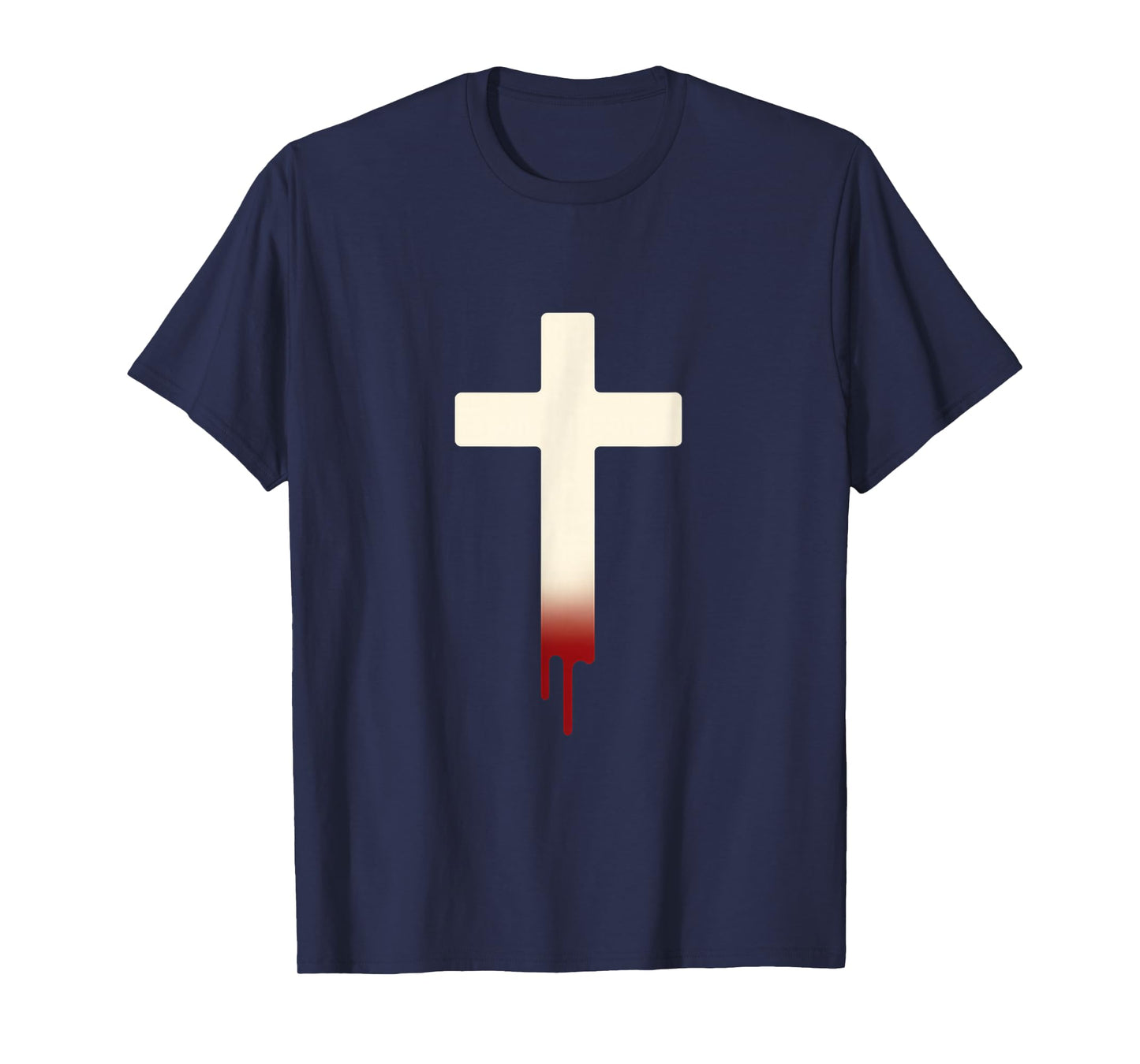 Blood of Jesus Cross Christian Faith Design | Religious T-Shirt