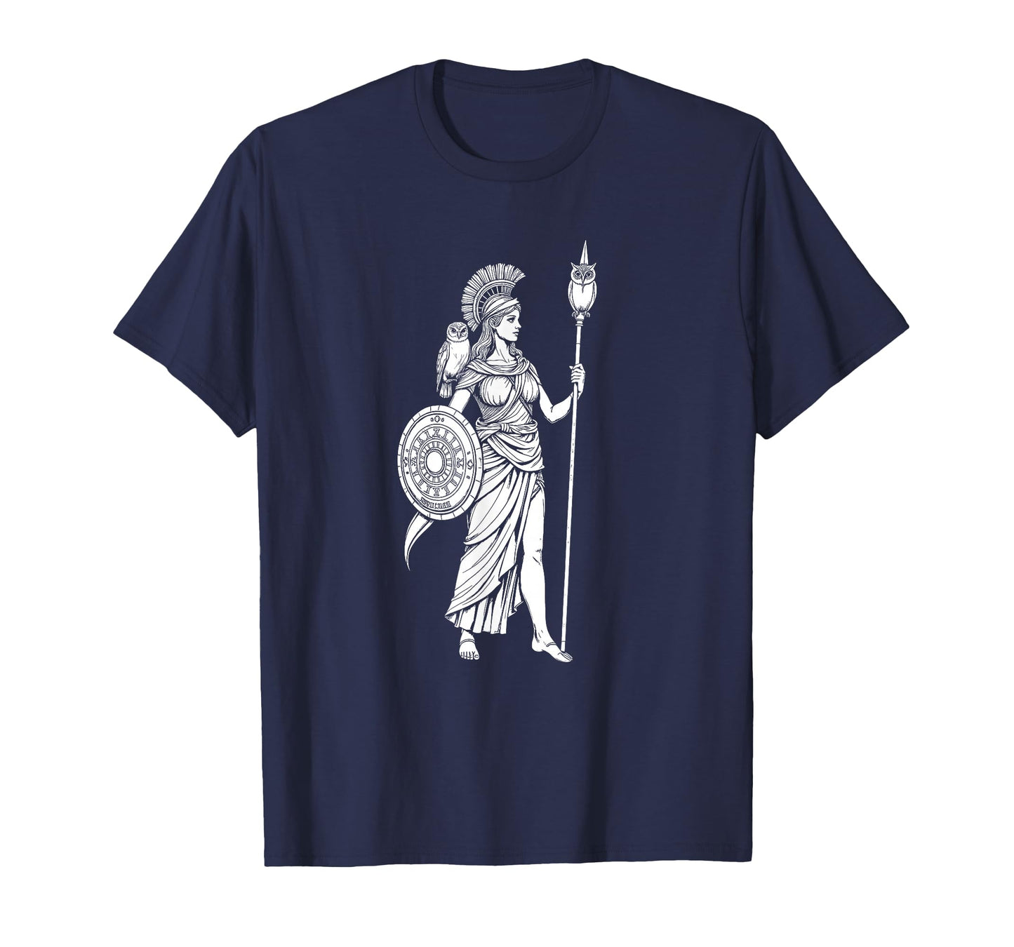 Athena Greek Mythology Design For Women T-Shirt