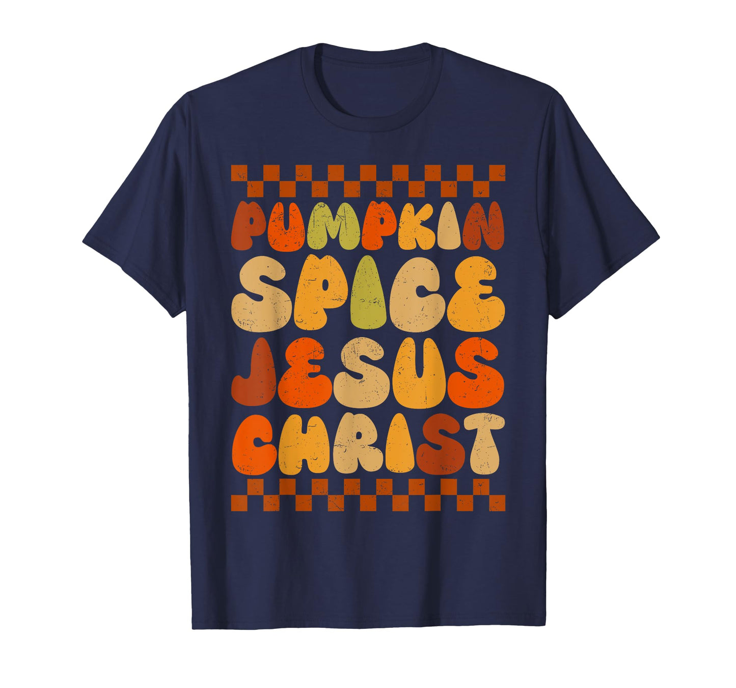 Pumpkin Spice Faith Inspired Autumn Season T-Shirt