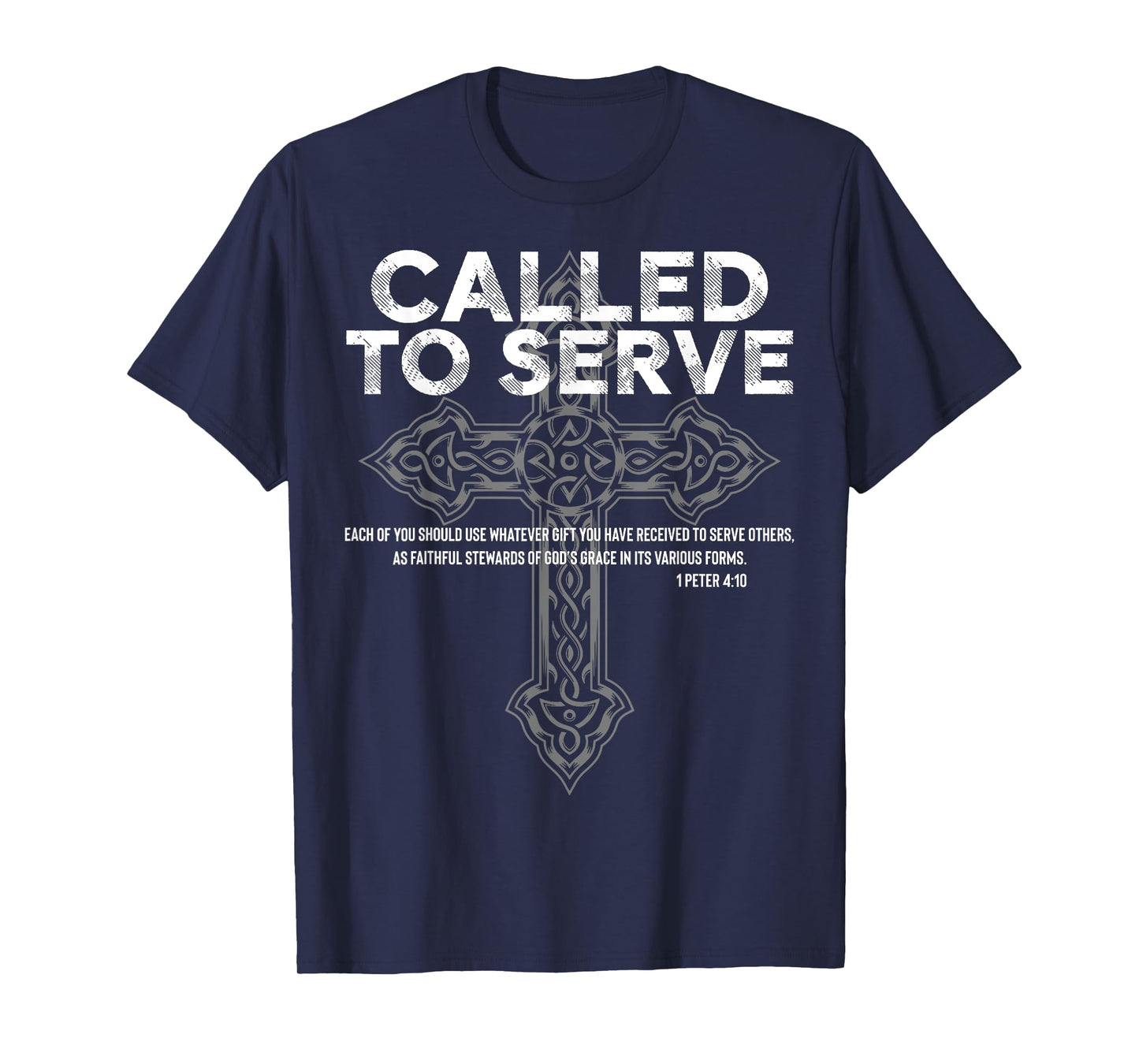 Christian Faith Go Spread The Gospel Called To Serve T-Shirt