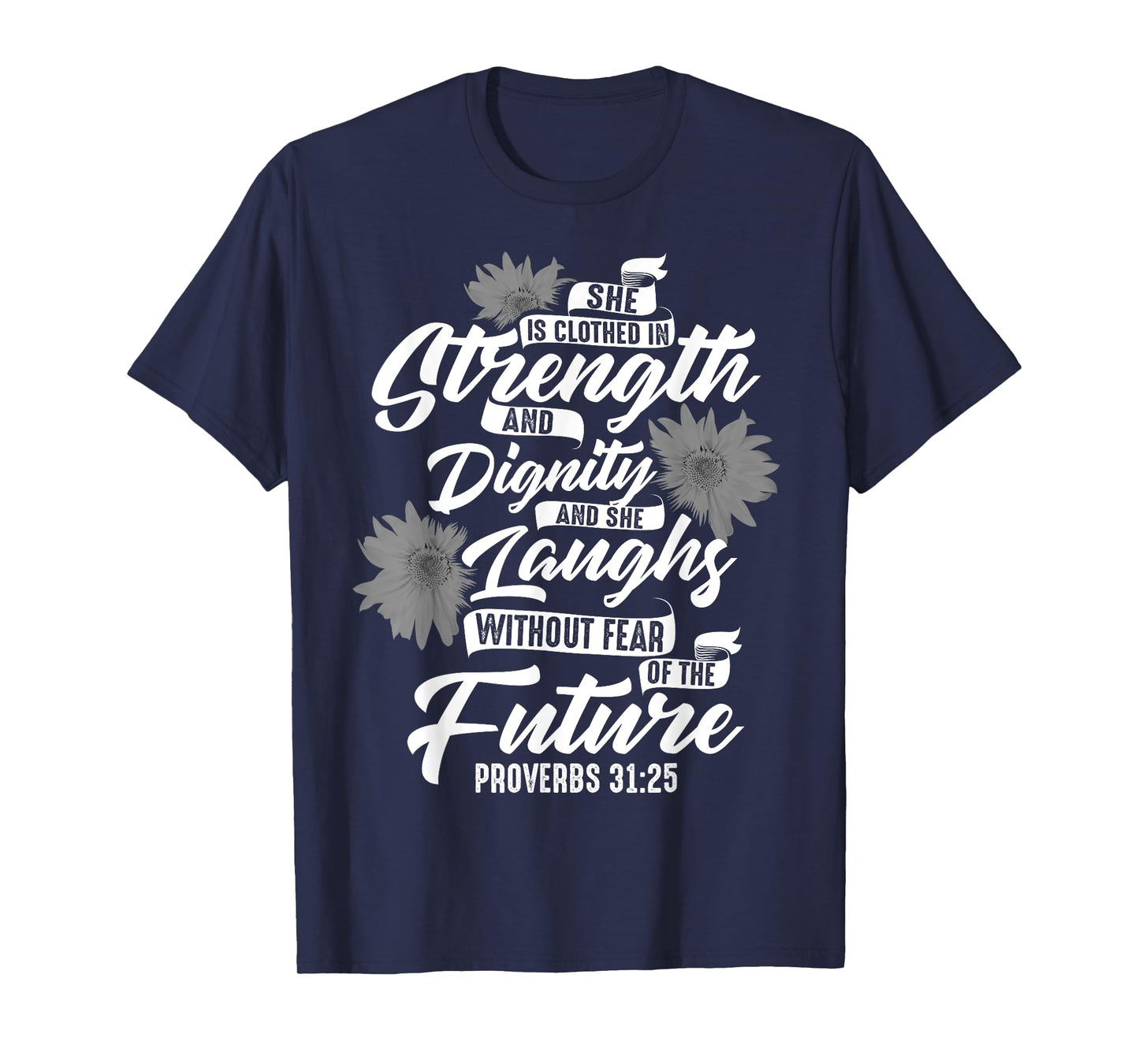 Cute Christian Sunflower Gift | Best Religious Women Moms T-Shirt