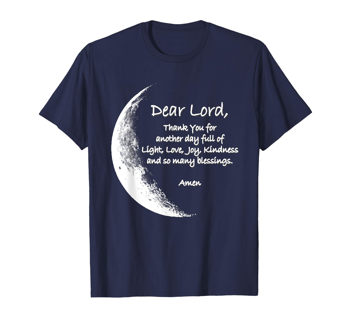 Christian Night Bedtime Prayer Pajama Faith and Love for God T-Shirt