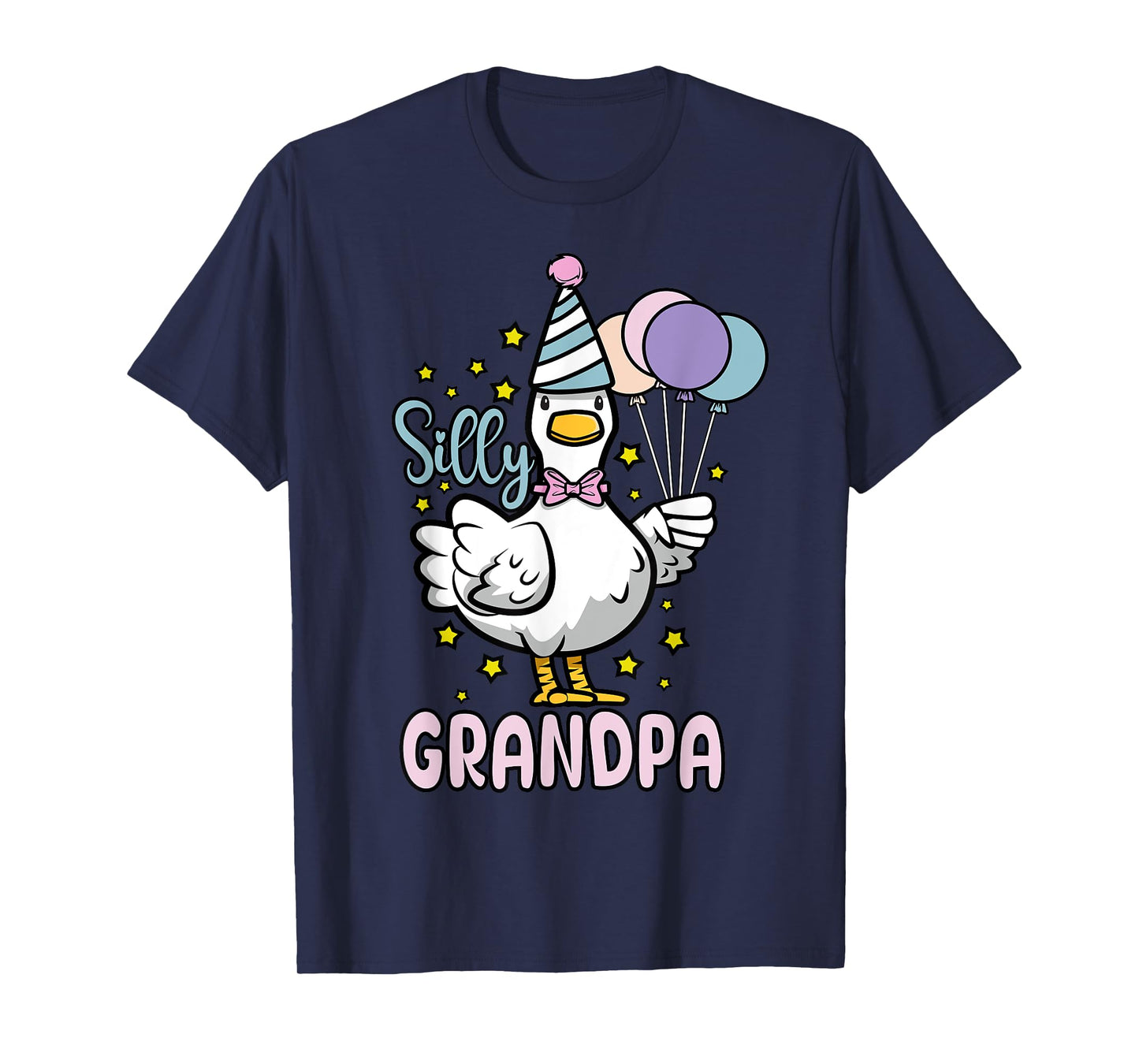 Silly Grandpa Goose Silliest Birthday Party Family Matching T-Shirt