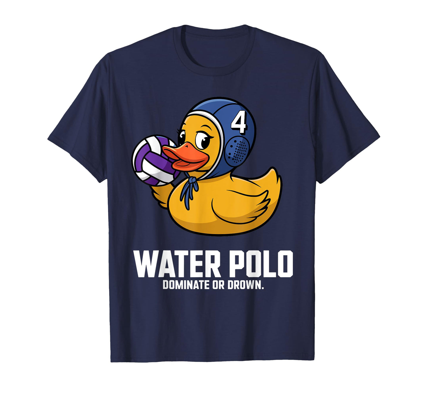 Funny Water Polo Art For Men Women Boys Water Polo Player T-Shirt