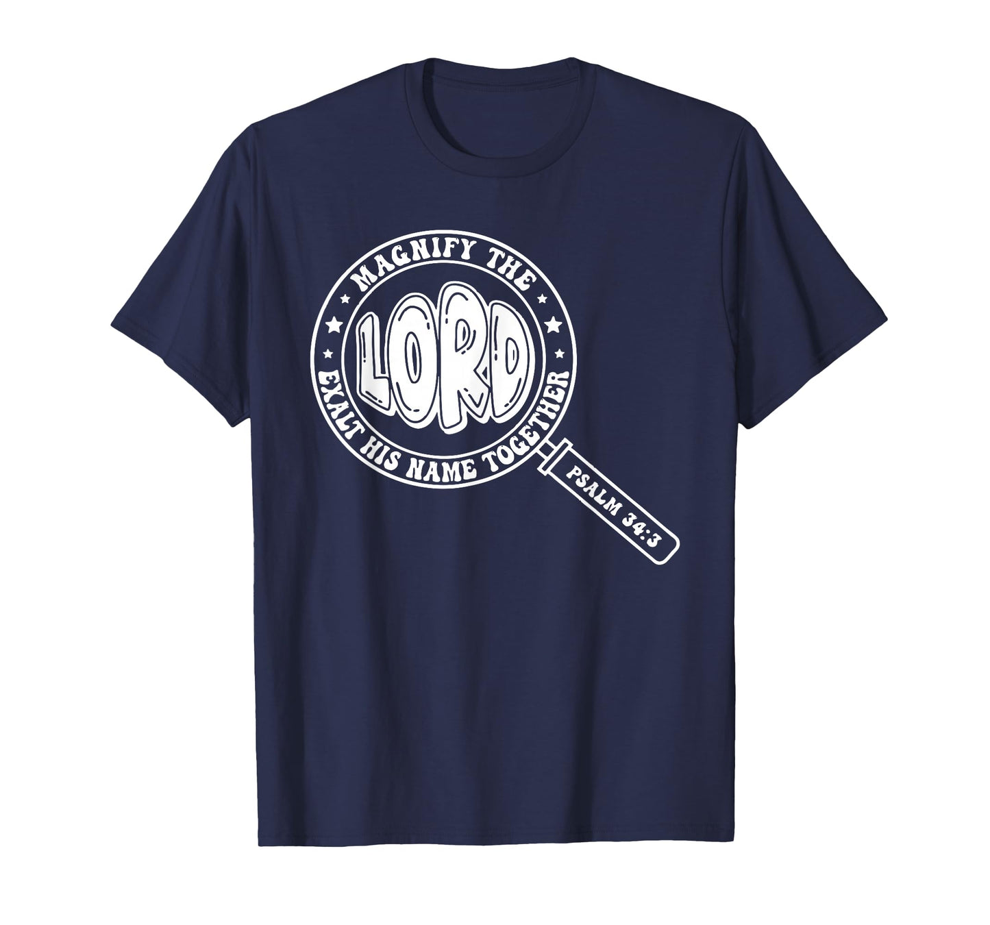 Magnify The Lord Bible Verse Magnified VBS 2025 Summer Camp T-Shirt