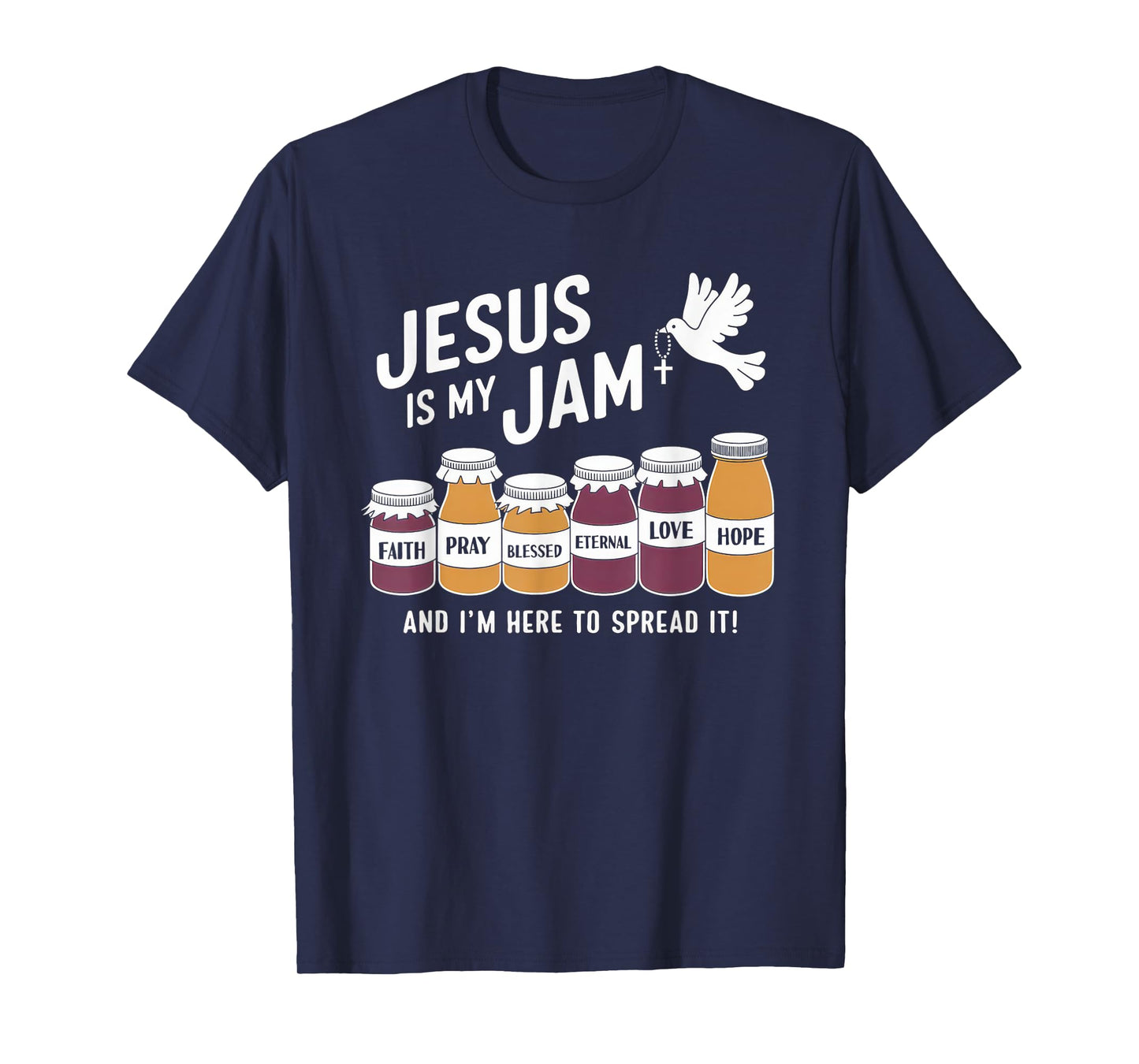 Jesus is My Jam Tshirt Men Women Christian Bible Verse T-Shirt